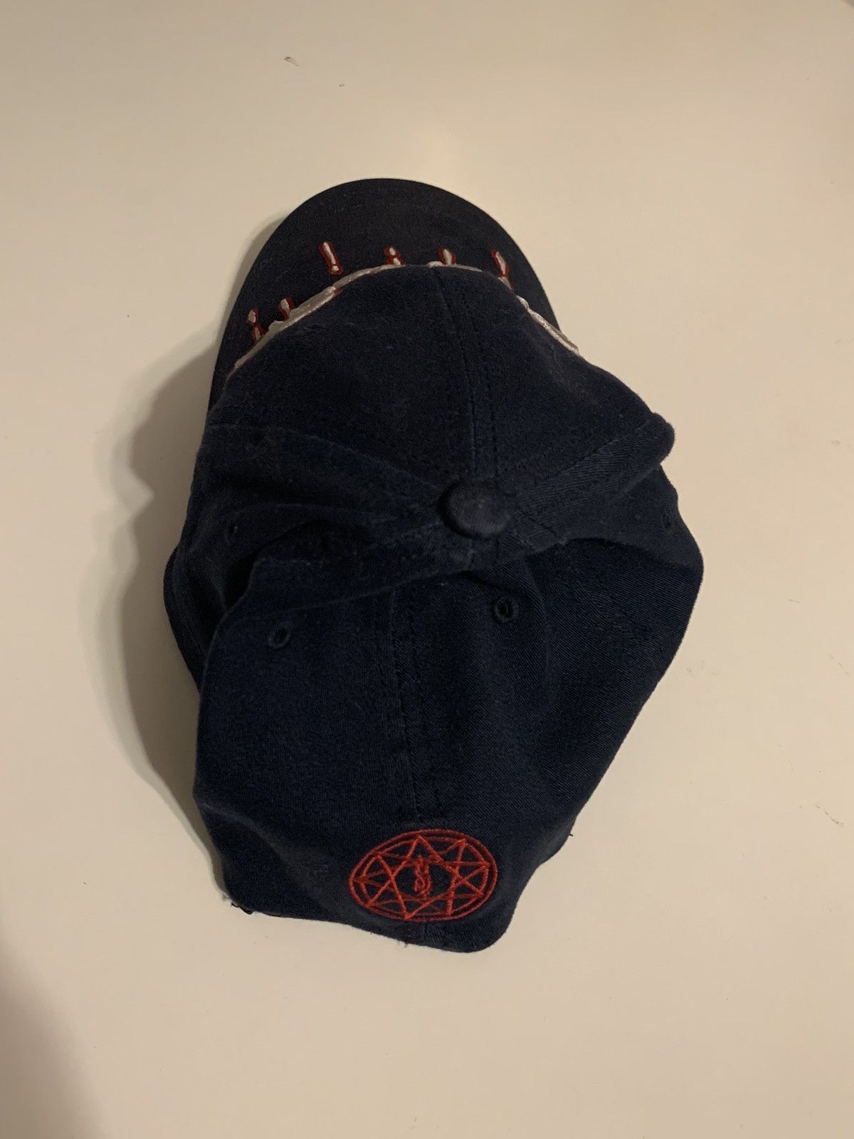 Slipknot × Vintage Extremely rare 2002 Slipknot blue cap Size 36 - 4 Thumbnail