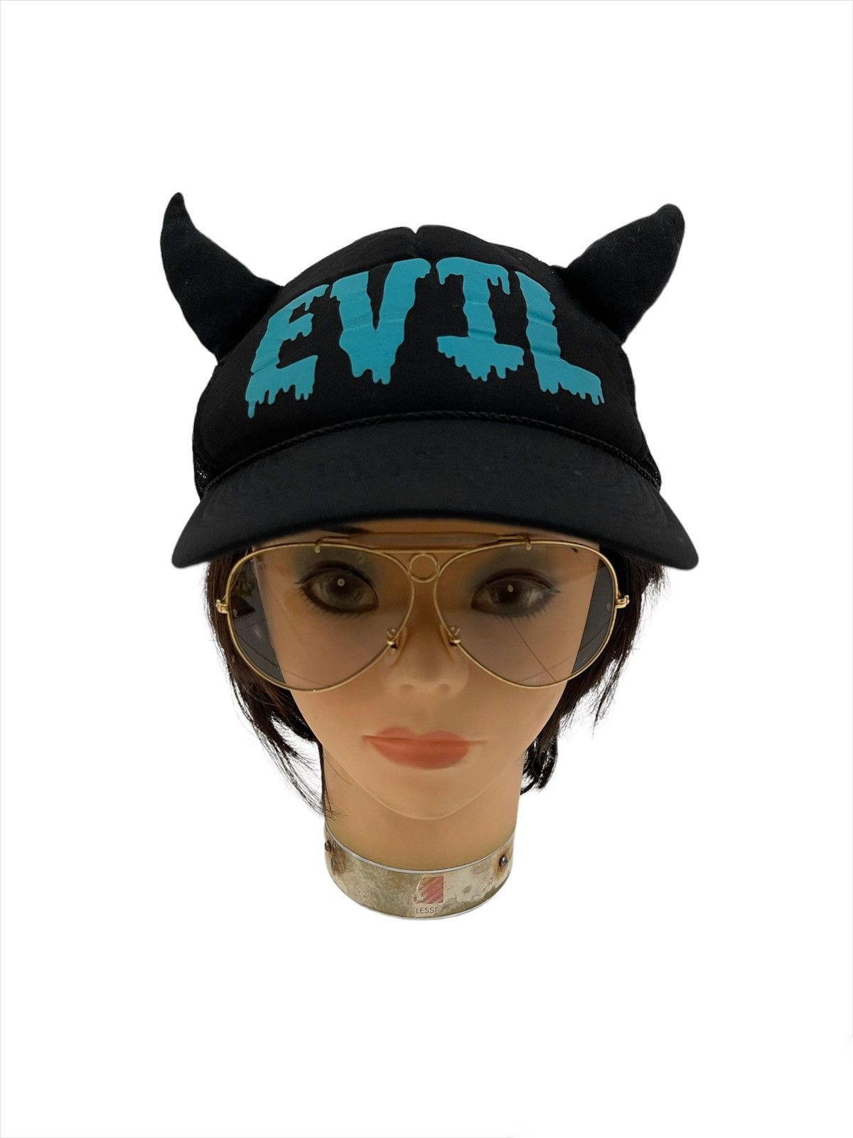 Japanese Brand Rare! Evil Hellcat Punks Trucker Horns Hats Size ONE SIZE - 1 Thumbnail