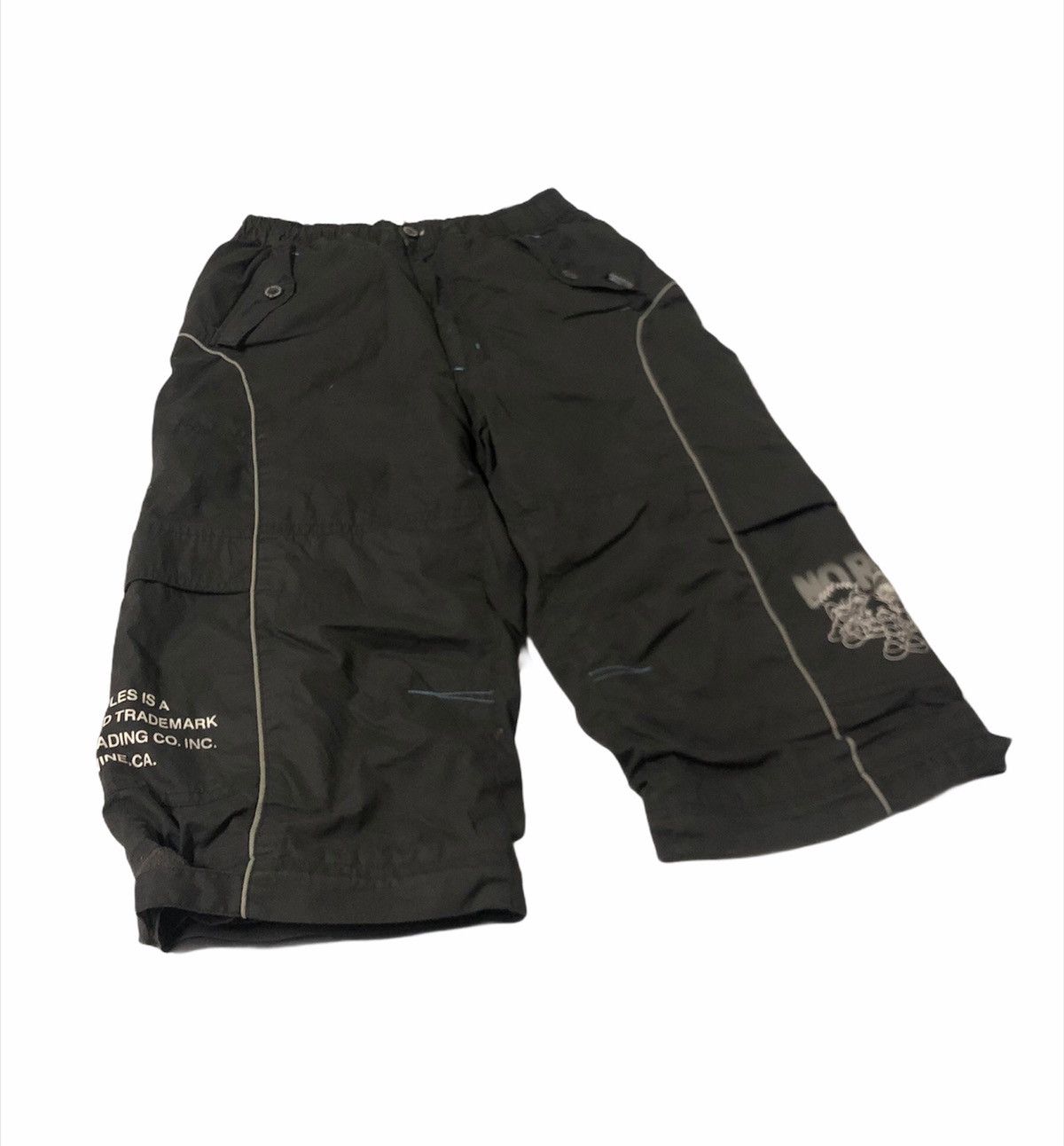 Vintage 🔥No Rules Nice Cropped Pants Size US 26 / EU 42 - 3 Thumbnail