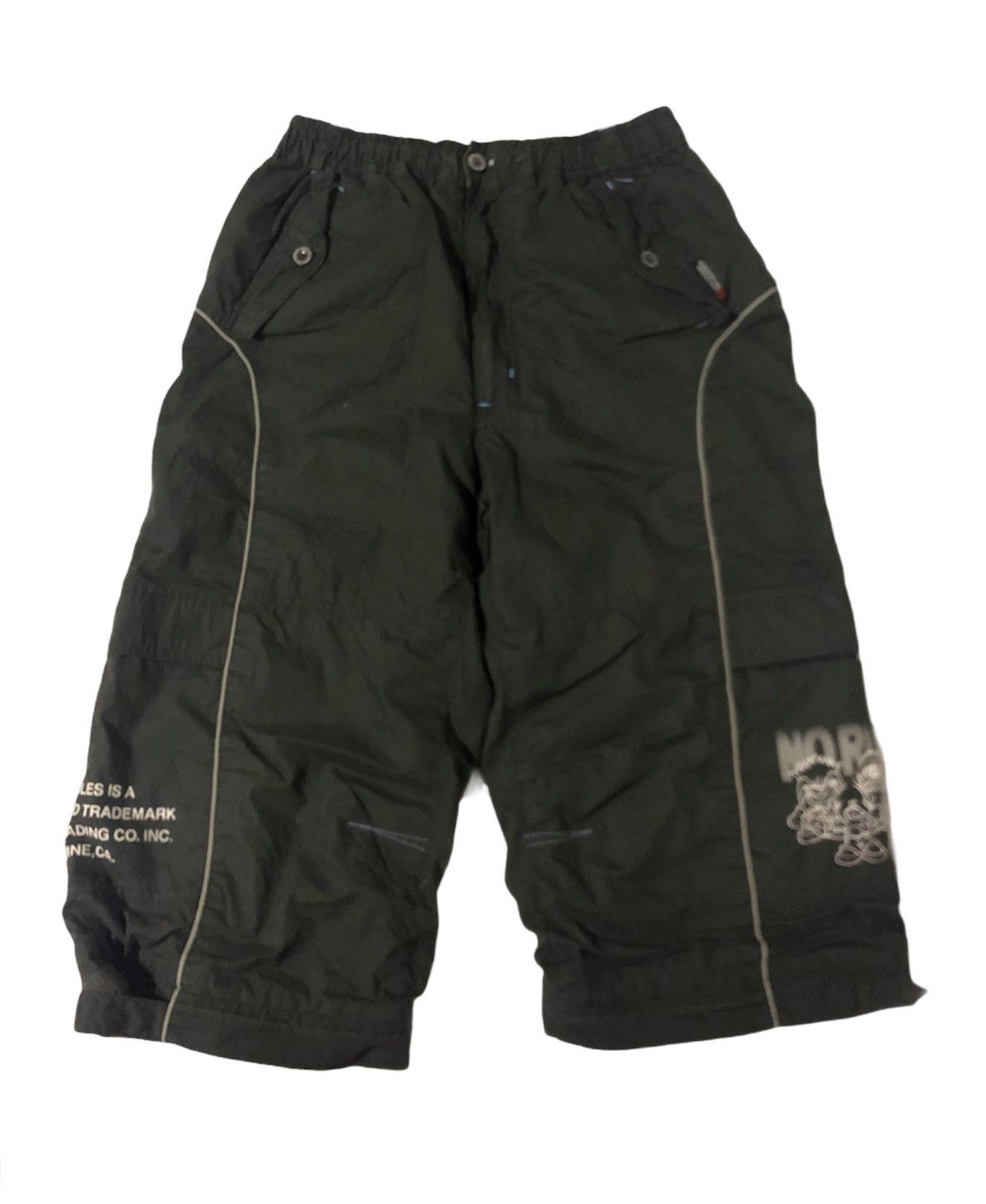 Vintage 🔥No Rules Nice Cropped Pants Size US 26 / EU 42 - 1 Thumbnail
