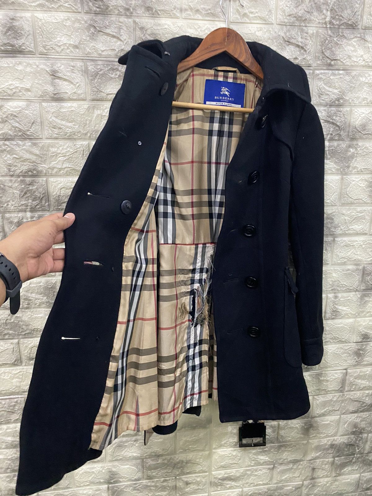Burberry Burberry London Blue Label Coat Size 38 Size XS / US 0-2 / IT 36-38 - 4 Thumbnail