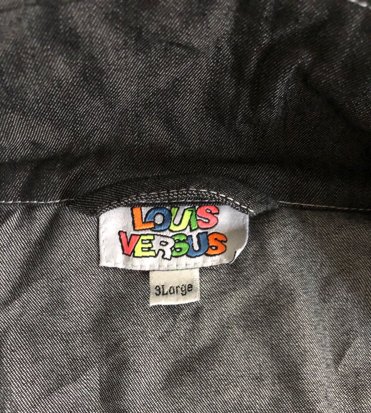 Vintage 🔥Louise Versus Short Sleeve Zipper Soft Jacket Size US XL / EU 56 / 4 - 8 Thumbnail