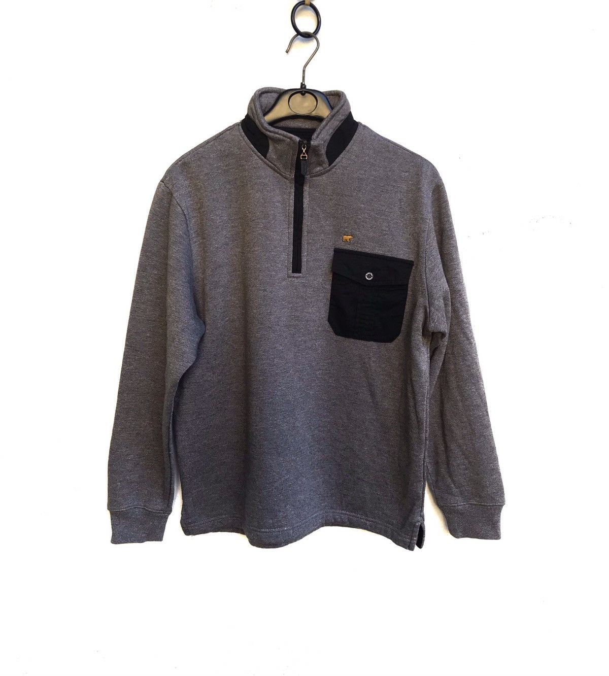 Golden Bear 🔥Golden Bear Zipper Neck Sweatshirt Size US M / EU 48-50 / 2 - 1 Thumbnail