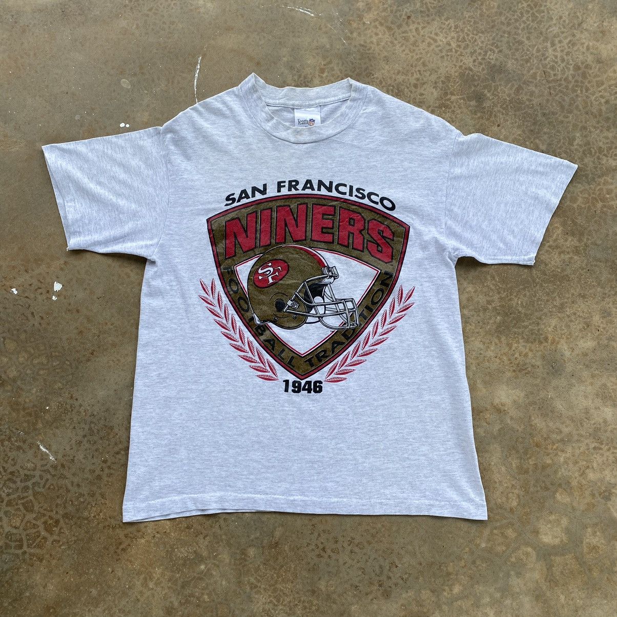 Vintage Vintage 90s San Francisco Niners Tshirt Size US M / EU 48-50 / 2 - 1 Thumbnail