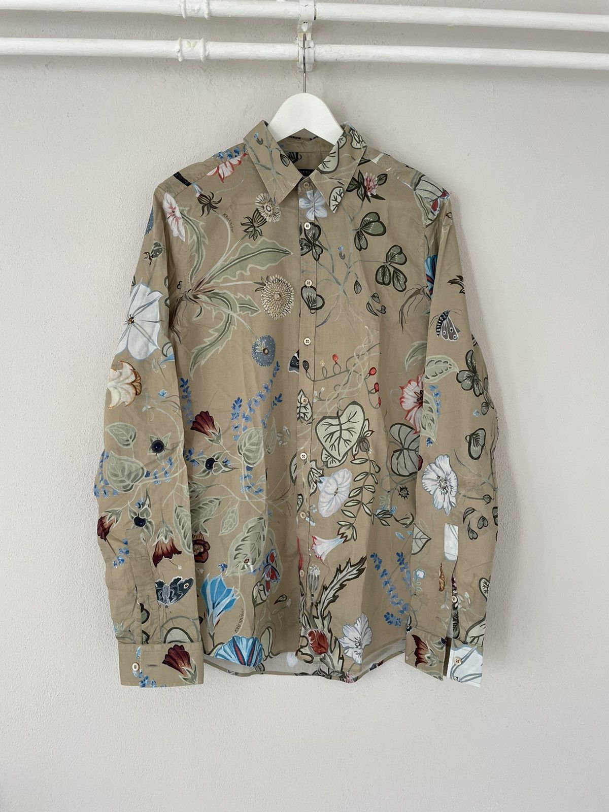 Gucci Kris Knight Floral Print Shirt | Grailed