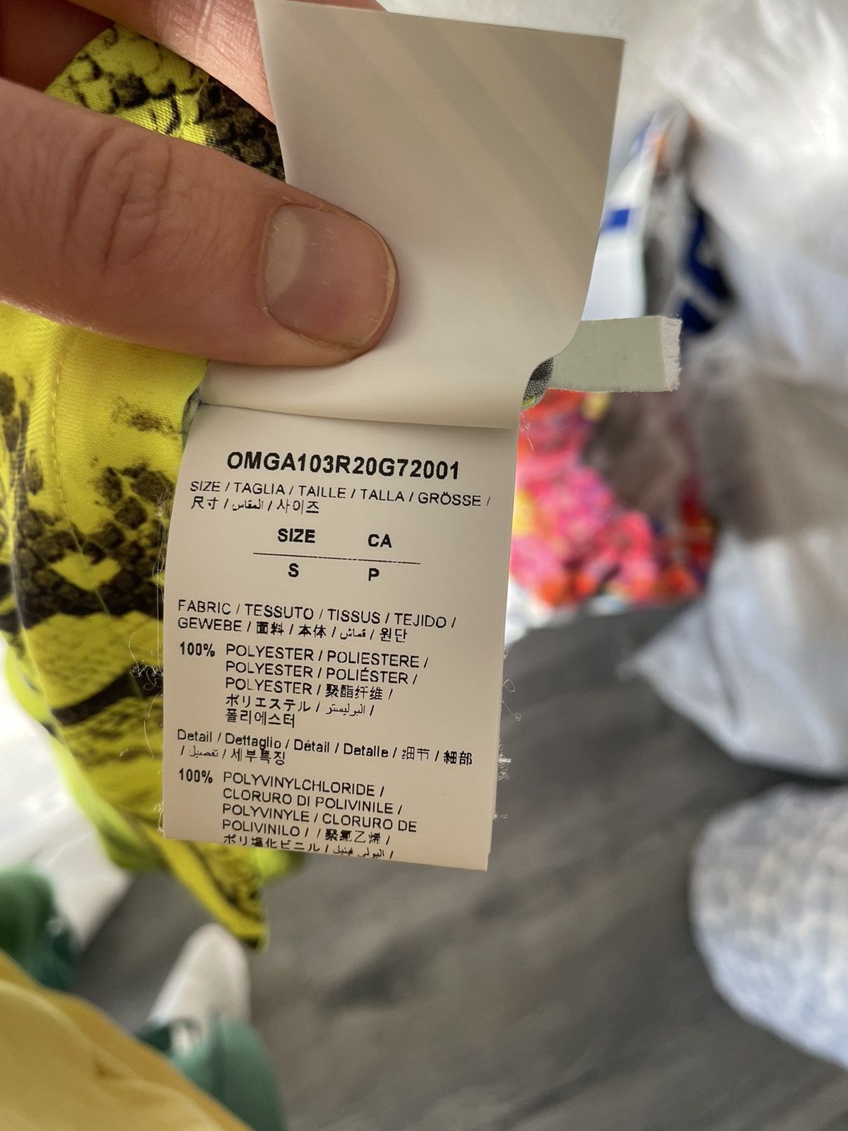 Off-White Snakeskin Print Relaxed Shirt Size US S / EU 44-46 / 1 - 6 Thumbnail
