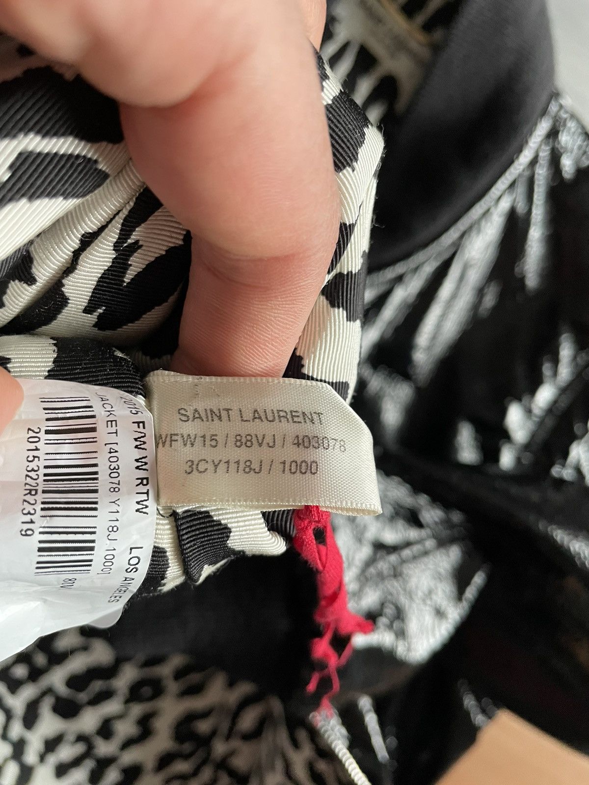 Saint Laurent Paris FW15 Sample Black Vinyl Bomber w/ Detachable Sleeves Size US S / EU 44-46 / 1 - 11 Thumbnail