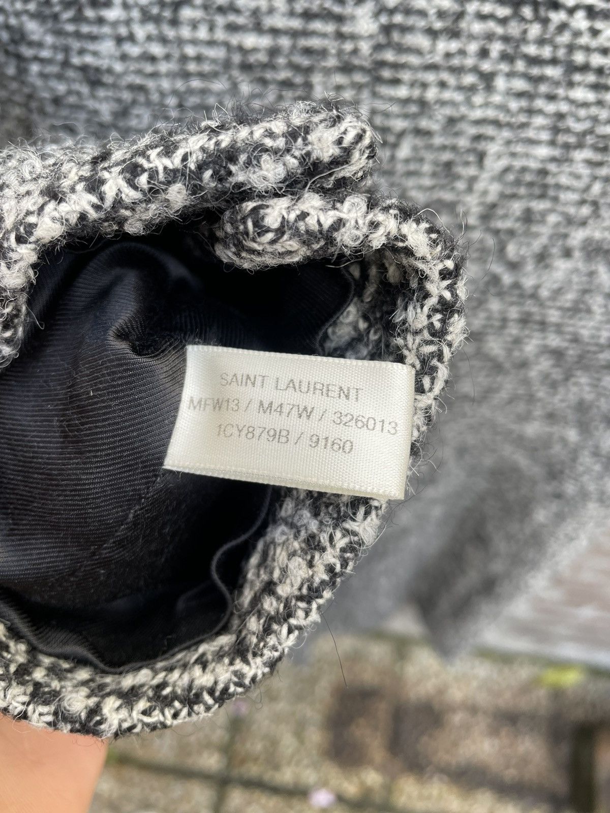 Saint Laurent Paris FW13 Boucle Tweed Coat Sample Size US S / EU 44-46 / 1 - 13 Thumbnail