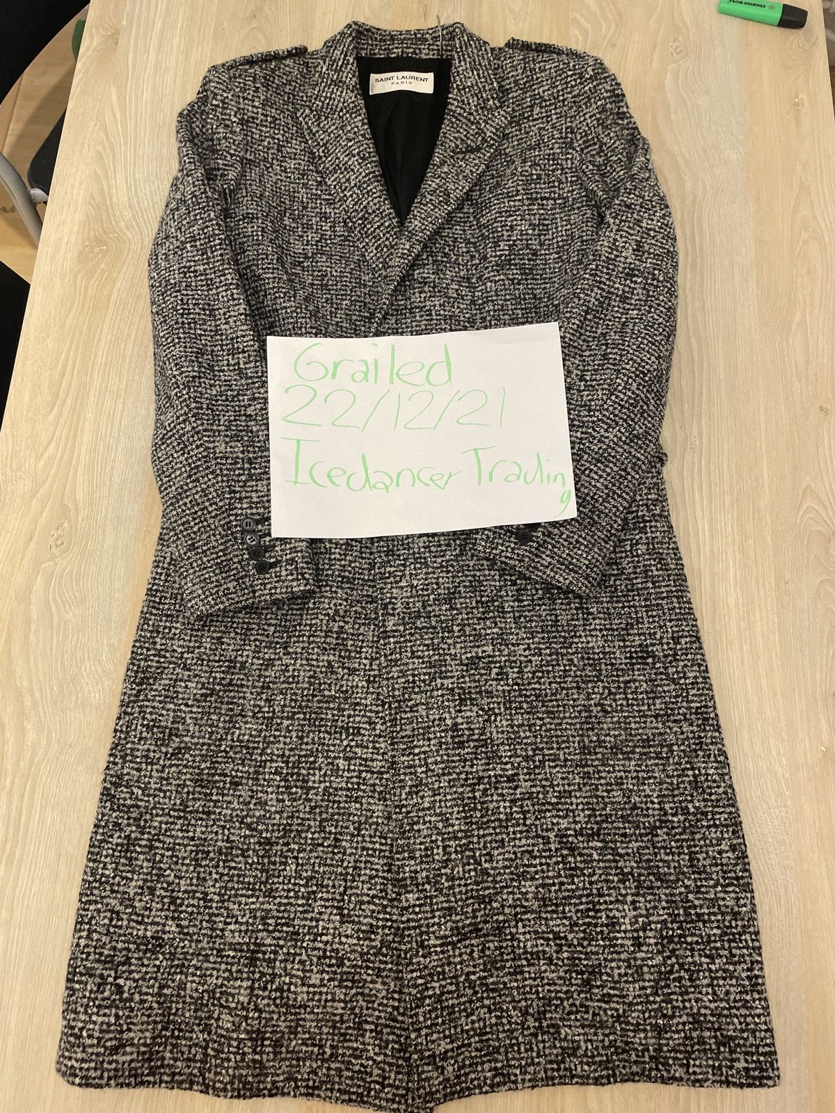 Saint Laurent Paris FW13 Boucle Tweed Coat Sample Size US S / EU 44-46 / 1 - 14 Thumbnail