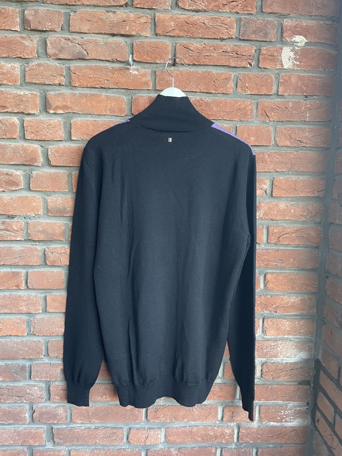 Dirk Bikkembergs Podium Colorblock Turtleneck Sweater Size US XL / EU 56 / 4 - 8 Thumbnail