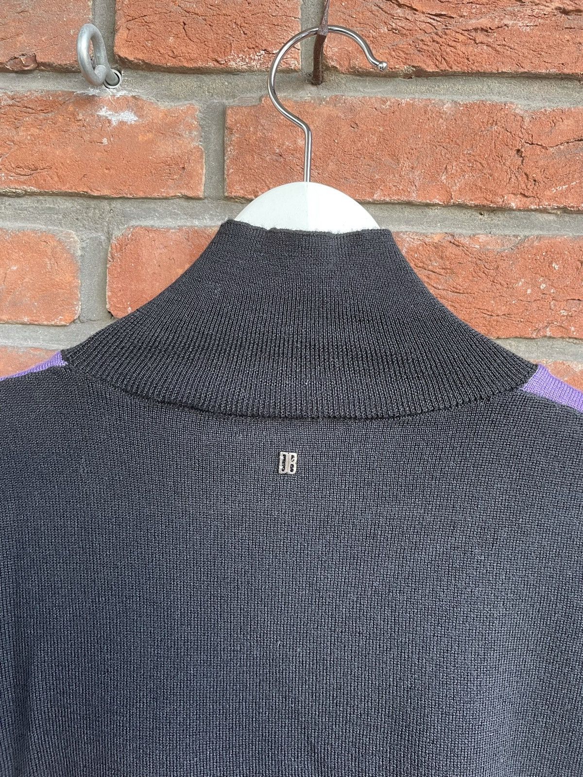 Dirk Bikkembergs Podium Colorblock Turtleneck Sweater Size US XL / EU 56 / 4 - 9 Thumbnail
