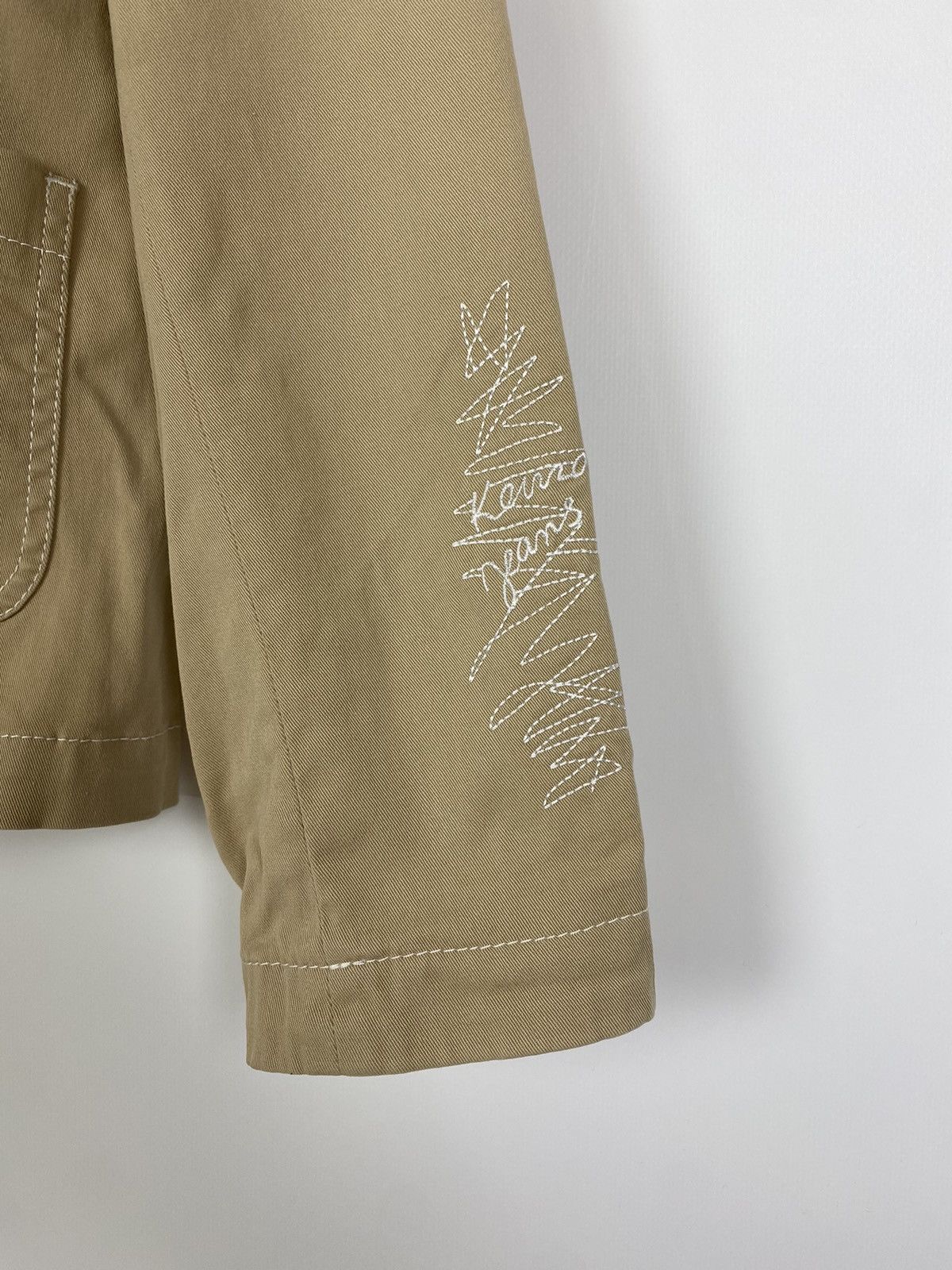 Kenzo Vintage Kenzo Jeans Embroidery Logo Women’s Blazer Size 42 Size M / US 6-8 / IT 42-44 - 7 Thumbnail