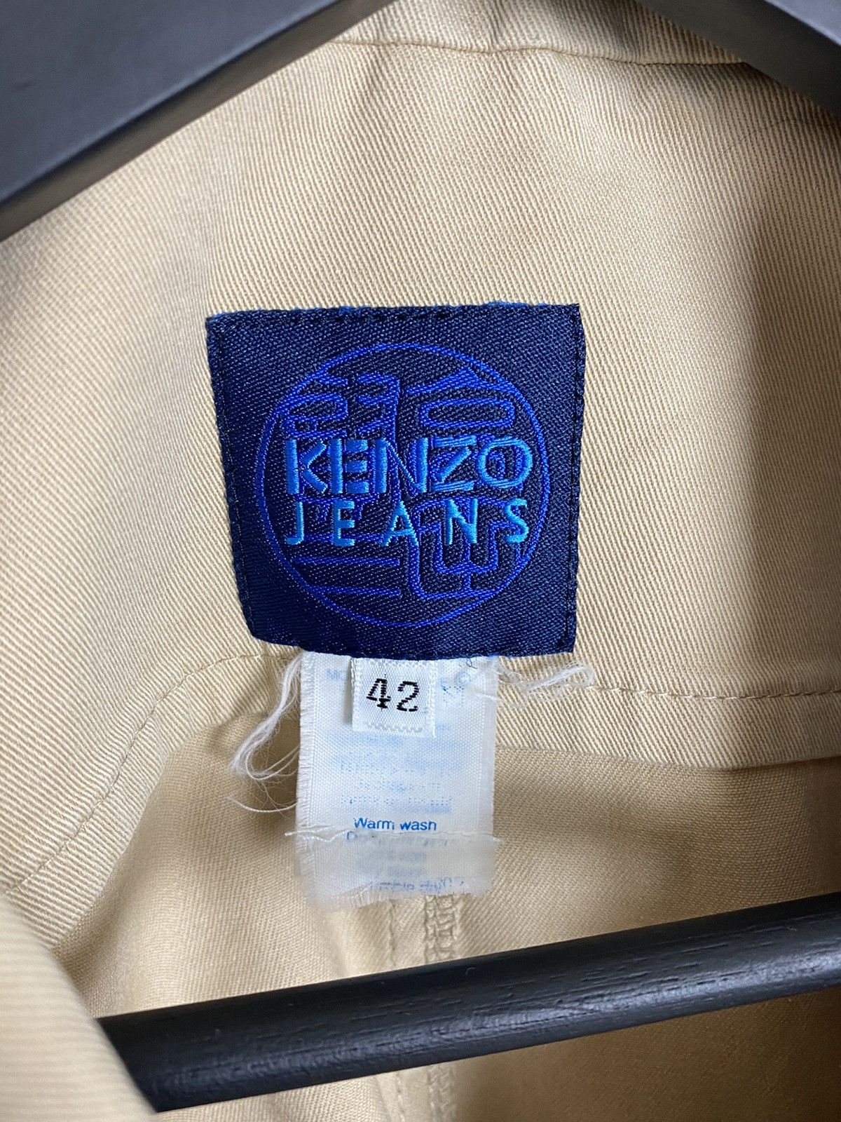 Kenzo Vintage Kenzo Jeans Embroidery Logo Women’s Blazer Size 42 Size M / US 6-8 / IT 42-44 - 14 Thumbnail