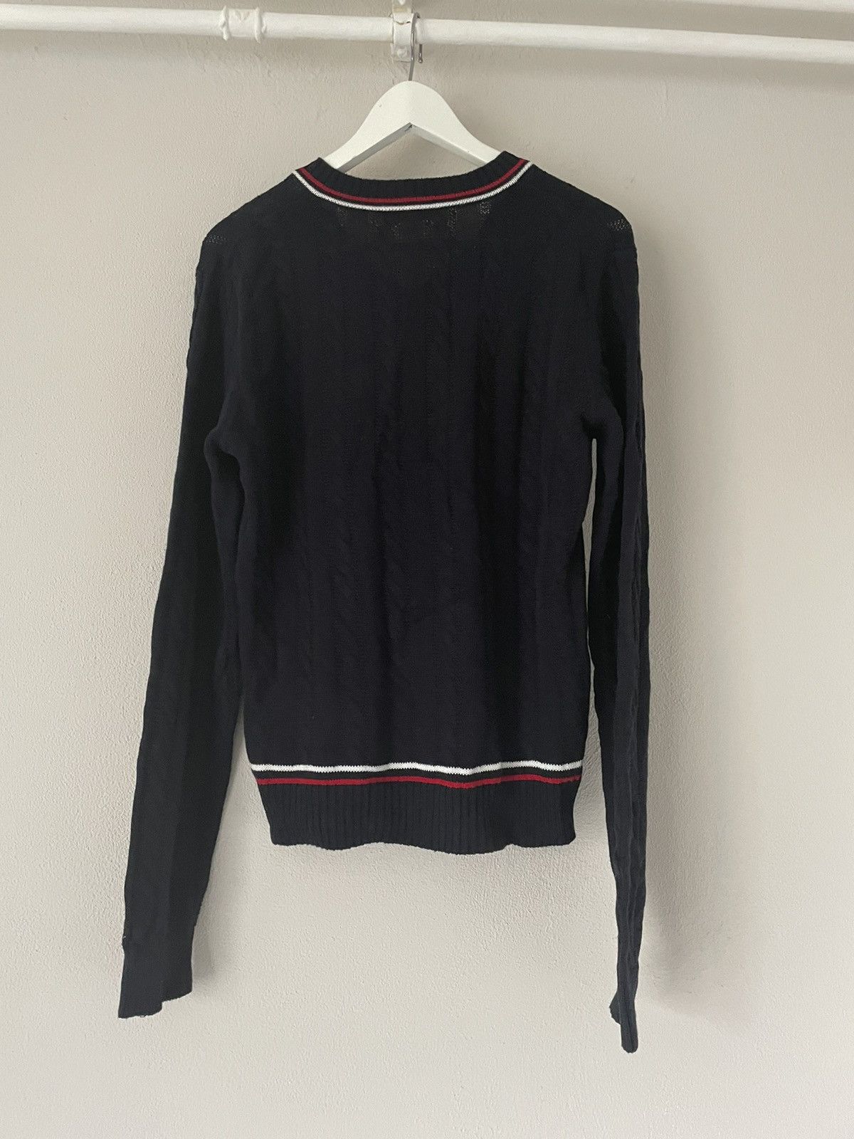 Prada Luna Rossa V-Neck Knit Sweater Size US M / EU 48-50 / 2 - 4 Thumbnail