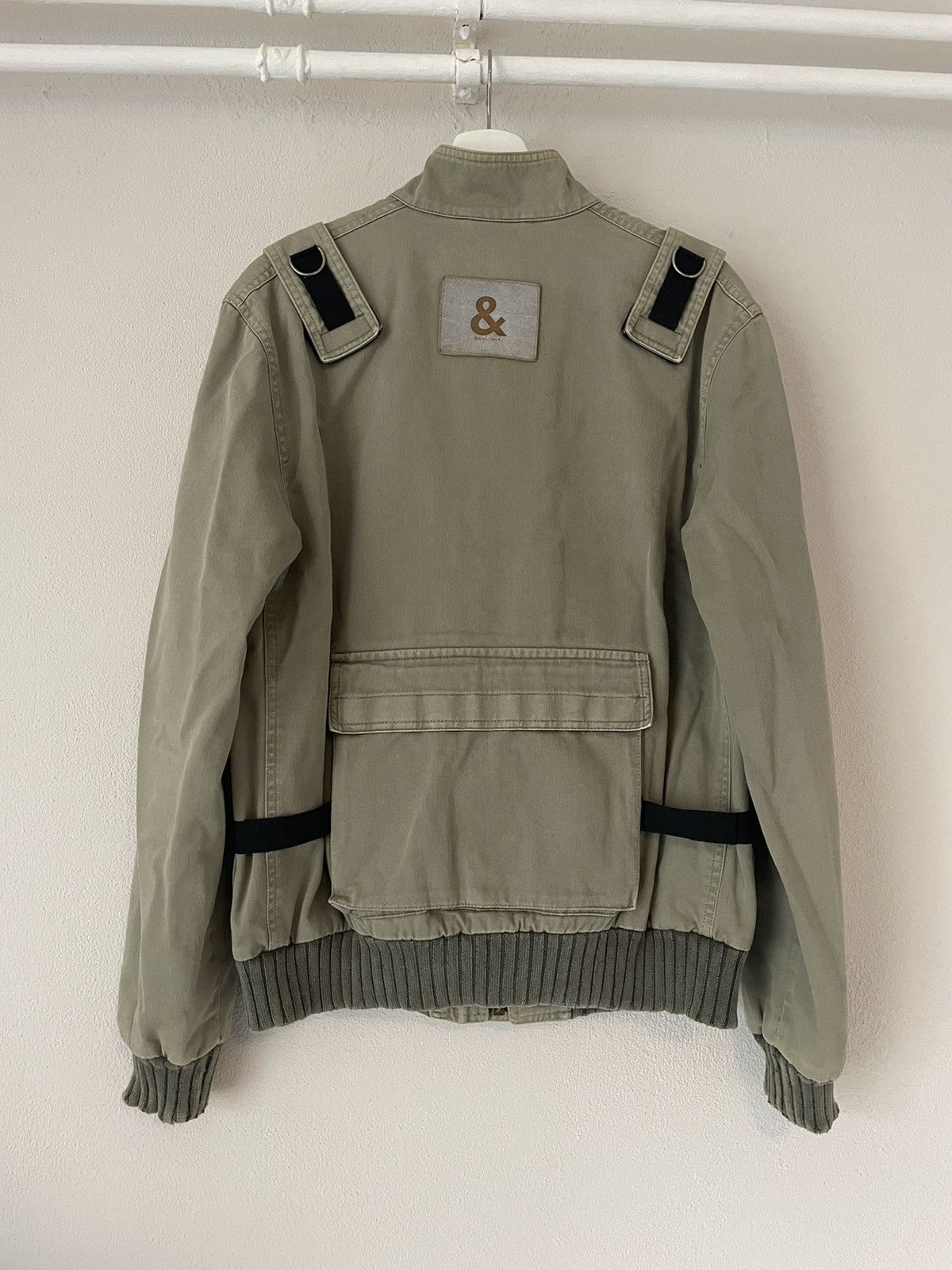 Dolce & Gabbana Bondage Cargo Bomber Jacket Size US M / EU 48-50 / 2 - 2 Thumbnail