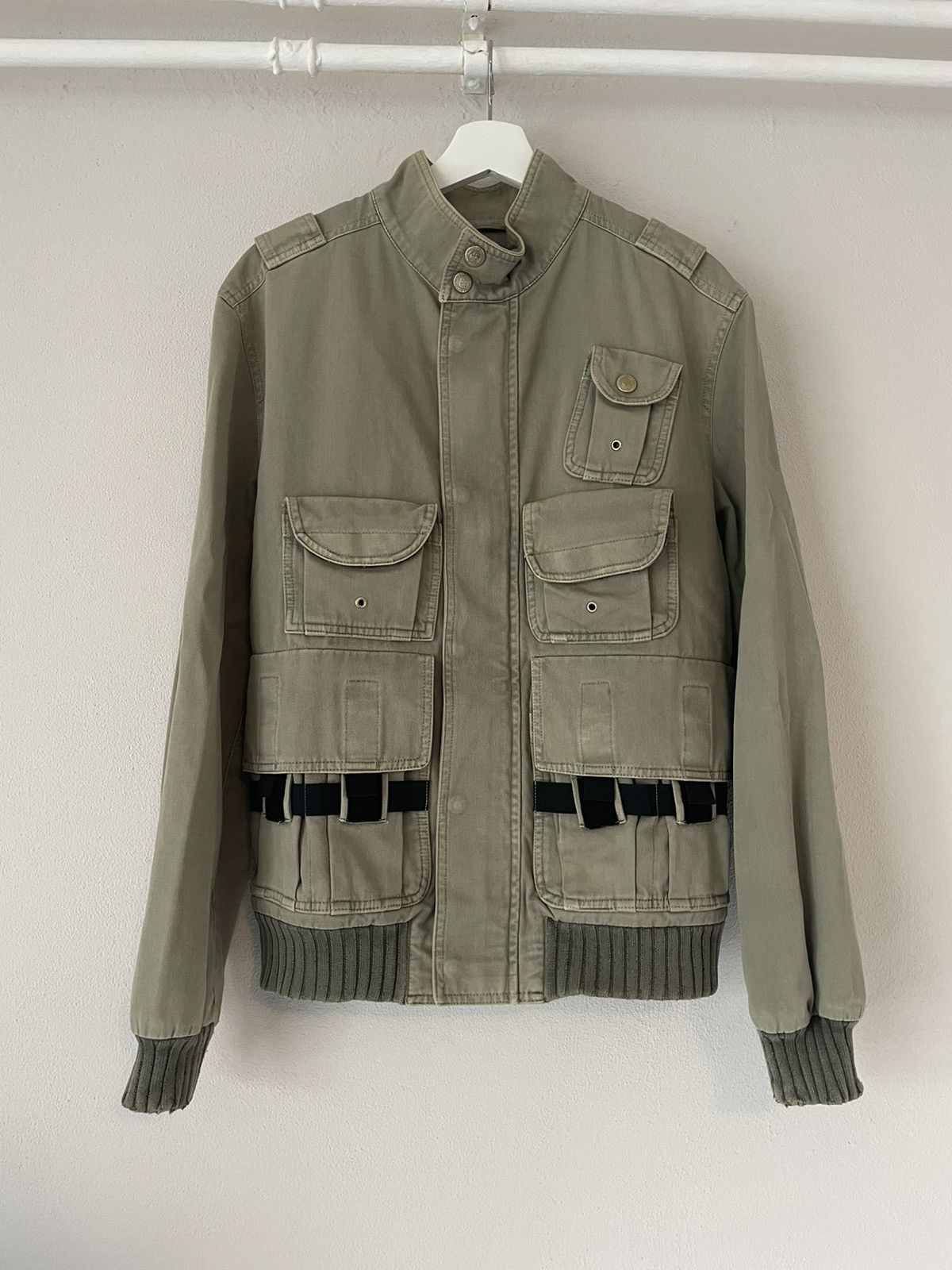 Dolce & Gabbana Bondage Cargo Bomber Jacket Size US M / EU 48-50 / 2 - 1 Thumbnail