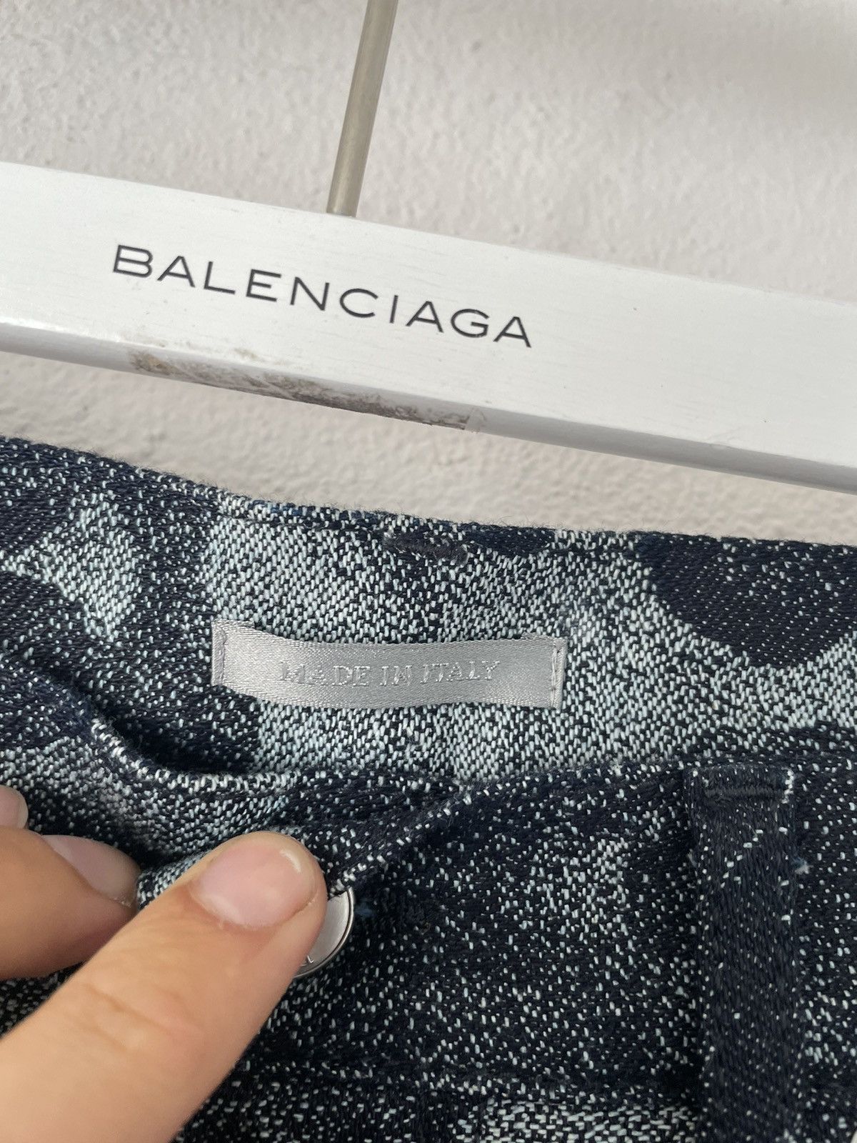 Dior Peter Doig Camo Cuffed Jeans Size US 31 - 10 Thumbnail