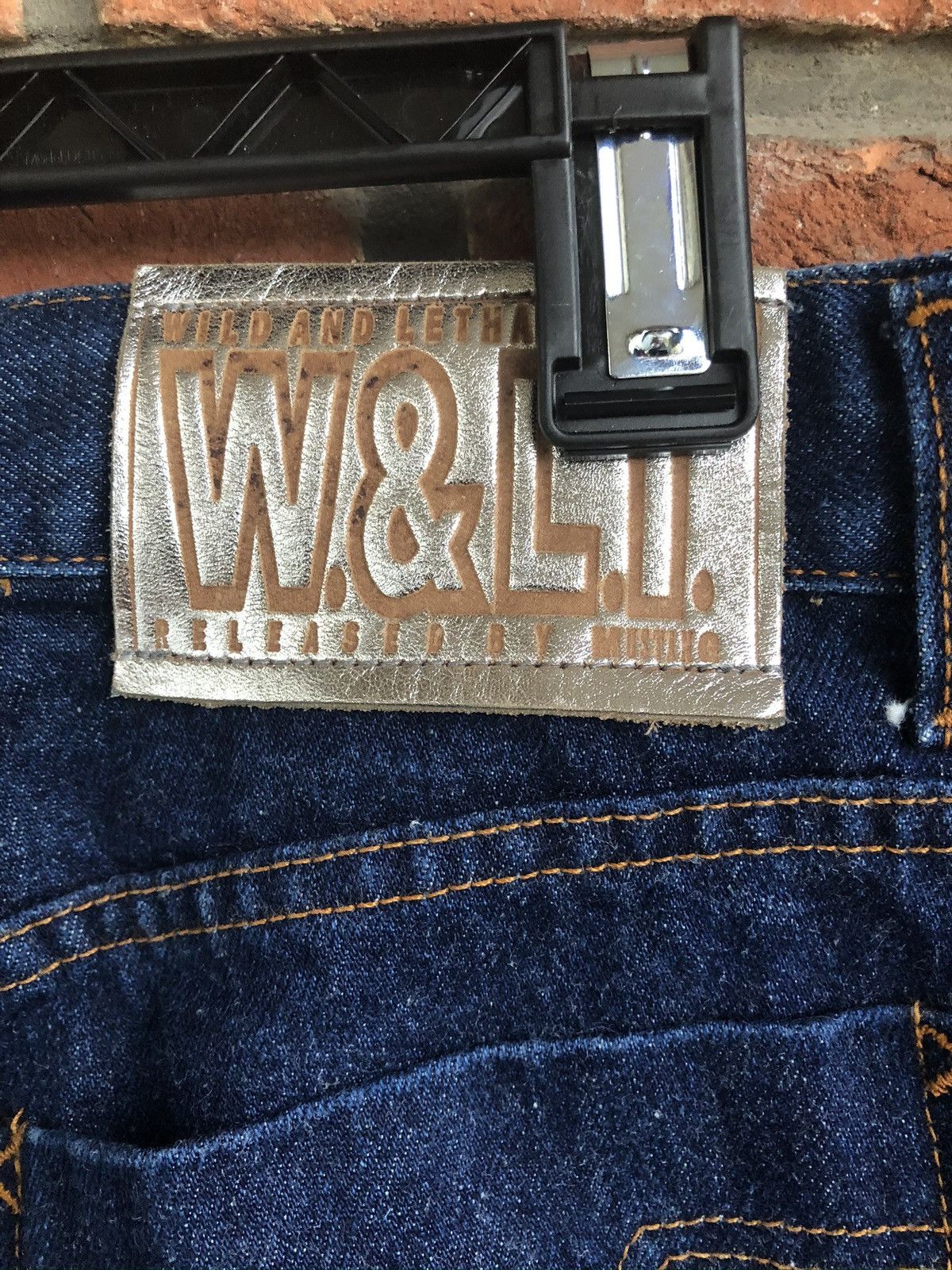 Walter Van Beirendonck Zipper Raw Indigo Denim W Jeans Size US 33 - 4 Thumbnail