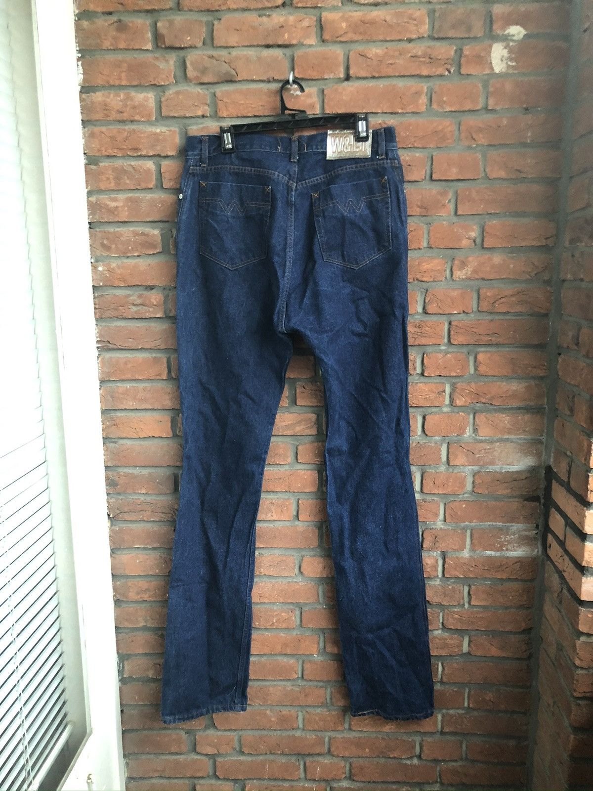 Walter Van Beirendonck Zipper Raw Indigo Denim W Jeans Size US 33 - 3 Thumbnail