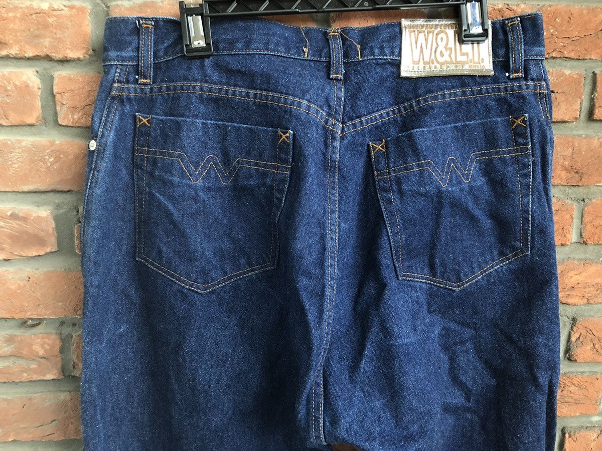 Walter Van Beirendonck Zipper Raw Indigo Denim W Jeans Size US 33 - 5 Thumbnail