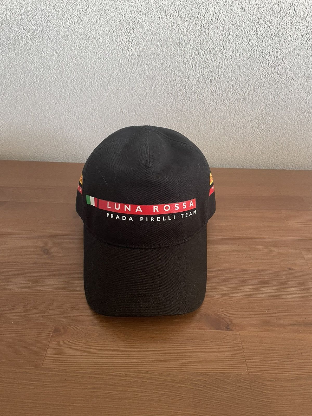 image of Black Prada Luna Rossa Pirelli Cap, Men's