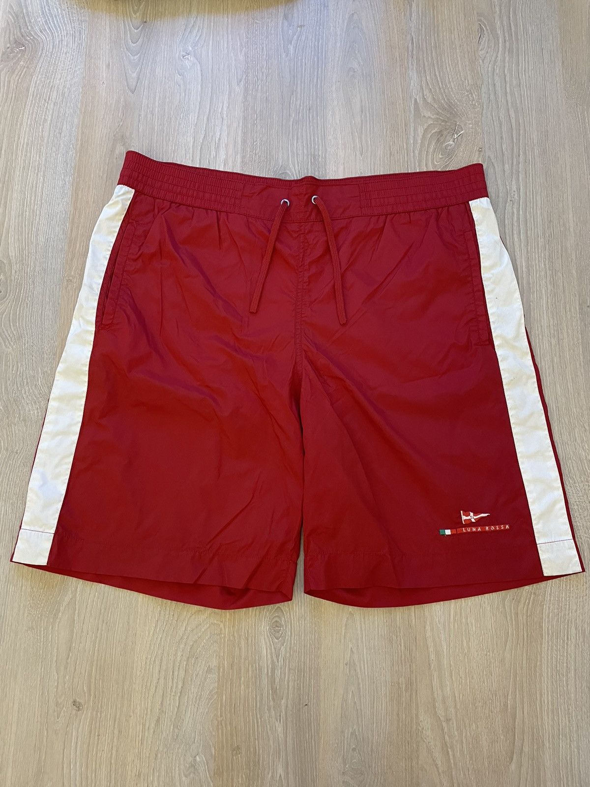 Prada Luna Rossa Nylon Shorts