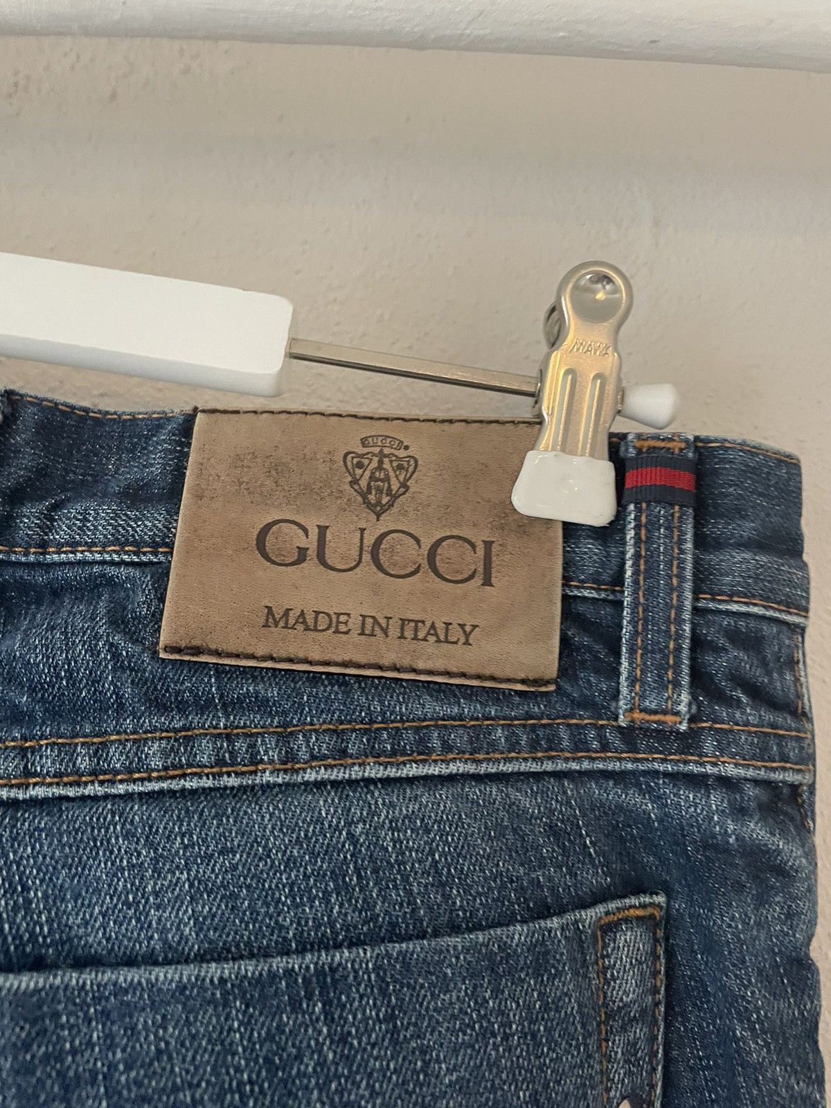Gucci Blue Denim Jeans Size US 30 / EU 46 - 9 Thumbnail