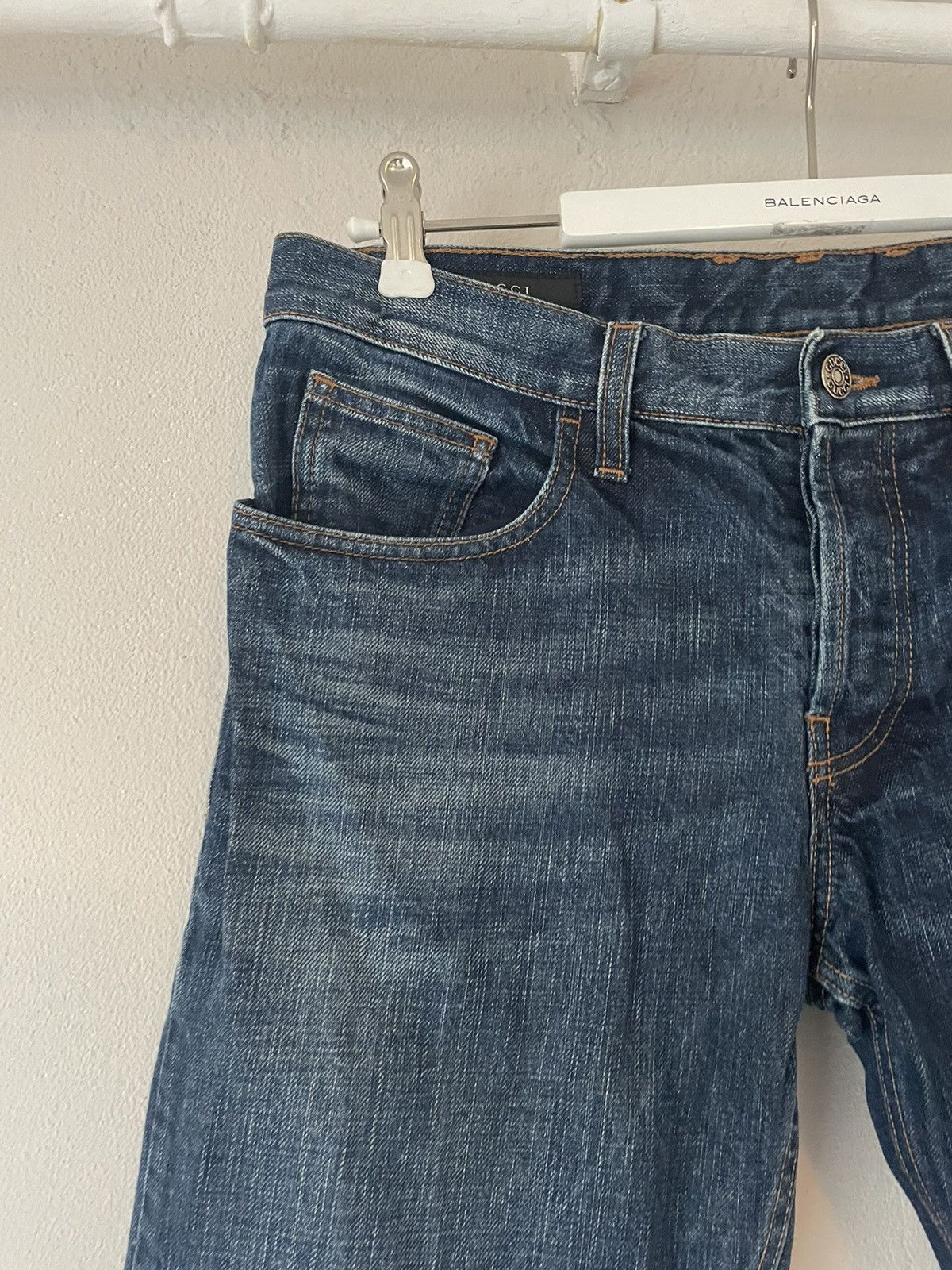 Gucci Blue Denim Jeans Size US 30 / EU 46 - 1 Thumbnail