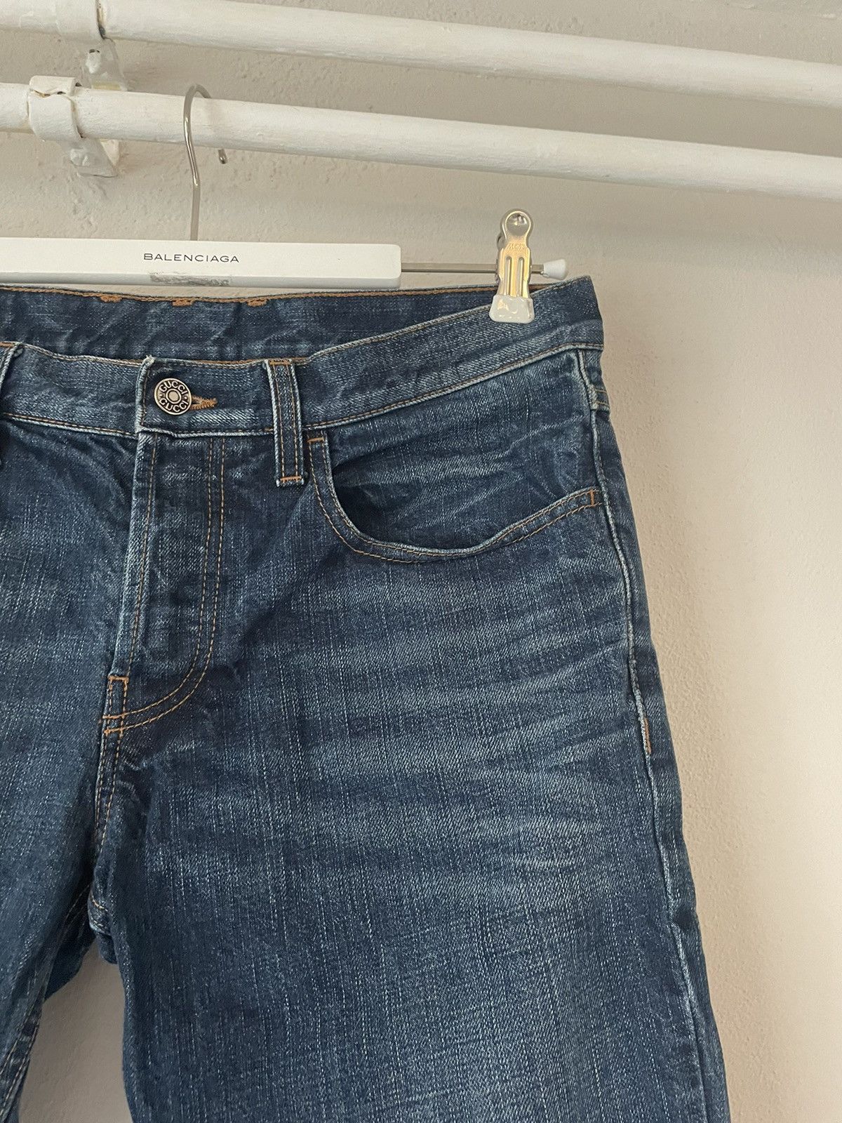 Gucci Blue Denim Jeans Size US 30 / EU 46 - 4 Thumbnail