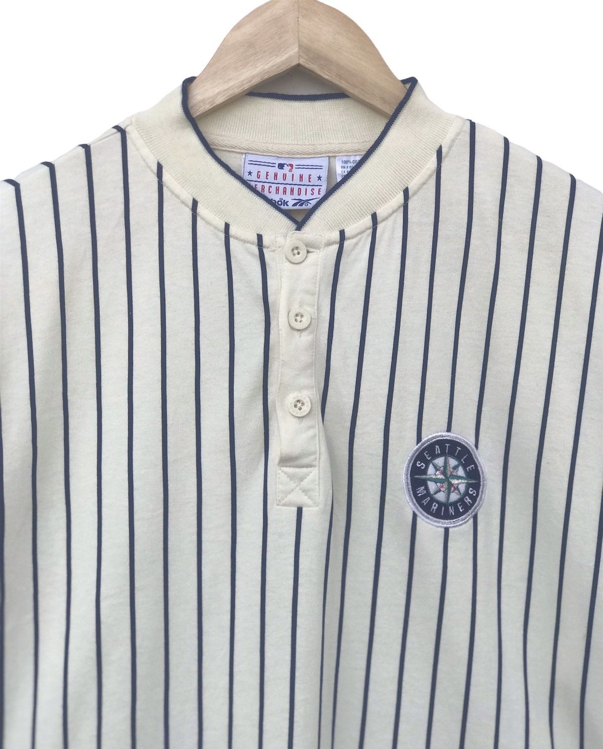 MLB × Reebok Seattle Marines Reebok T- Shirt Size US XL / EU 56 / 4 - 2 Thumbnail