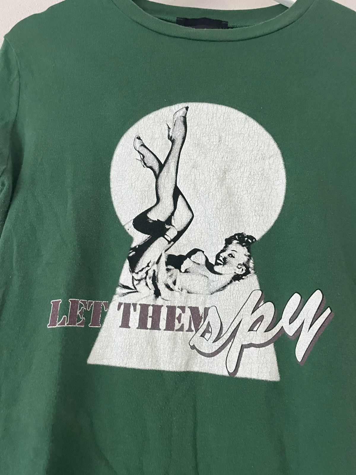 Dolce & Gabbana ‘Let Them Spy’ Pin-Up T-Shirt Size US M / EU 48-50 / 2 - 3 Thumbnail