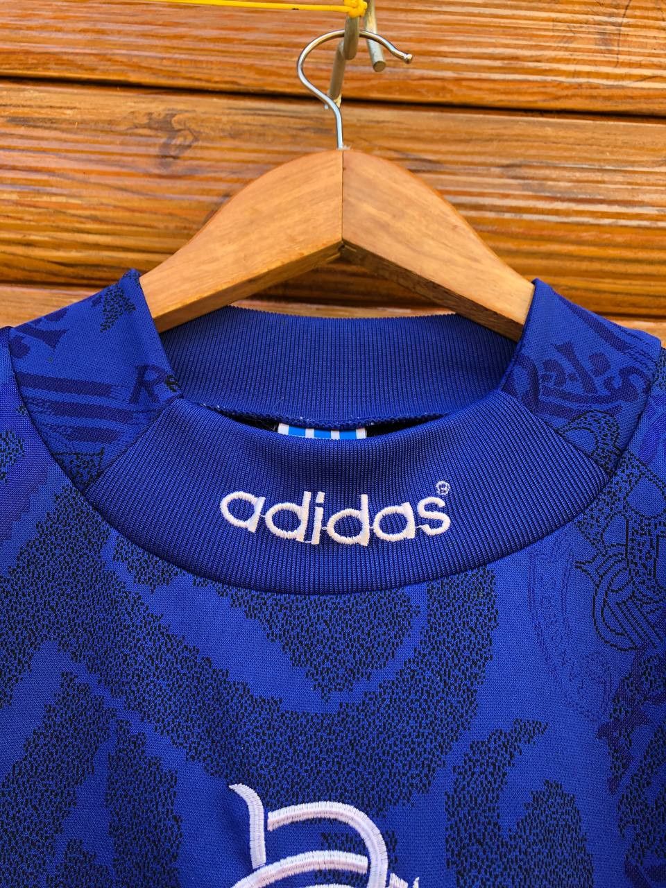 Adidas × Vintage Adidas Glasgow Rangers Football 1994 1995 1996 Jersey Shirt Size US L / EU 52-54 / 3 - 5 Thumbnail