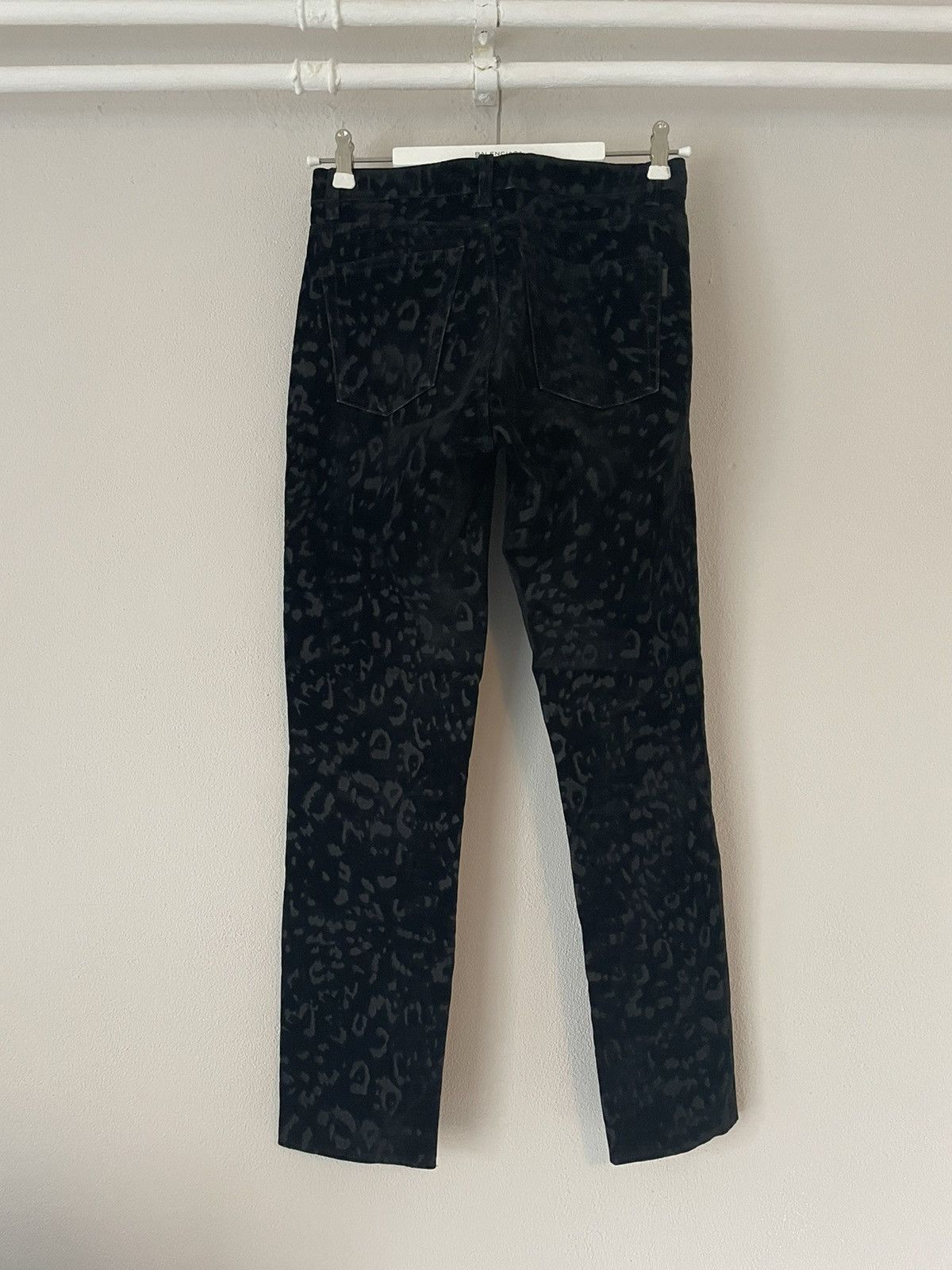 Saint Laurent Paris SS13 Babycat Print Velvet Jeans Size US 26 / EU 42 - 1 Thumbnail