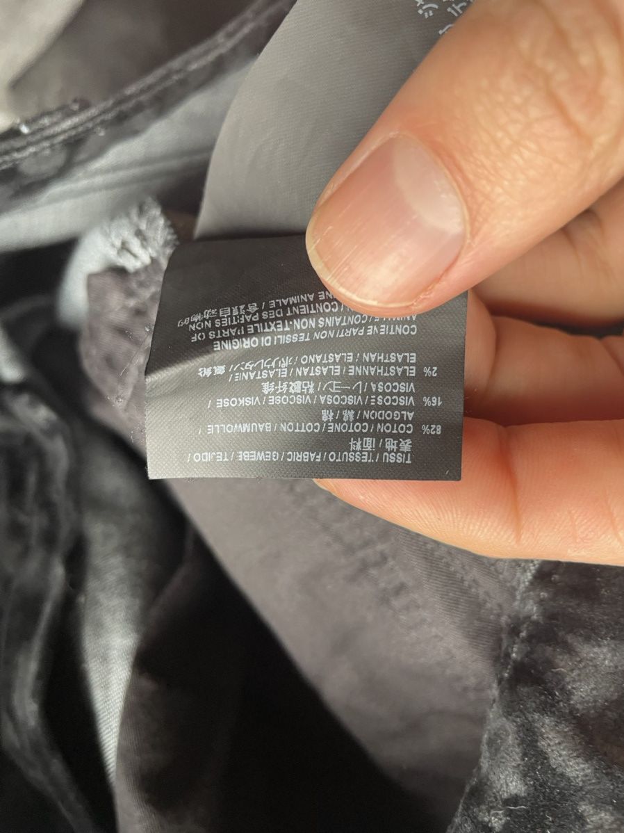 Saint Laurent Paris SS13 Babycat Print Velvet Jeans Size US 26 / EU 42 - 7 Thumbnail