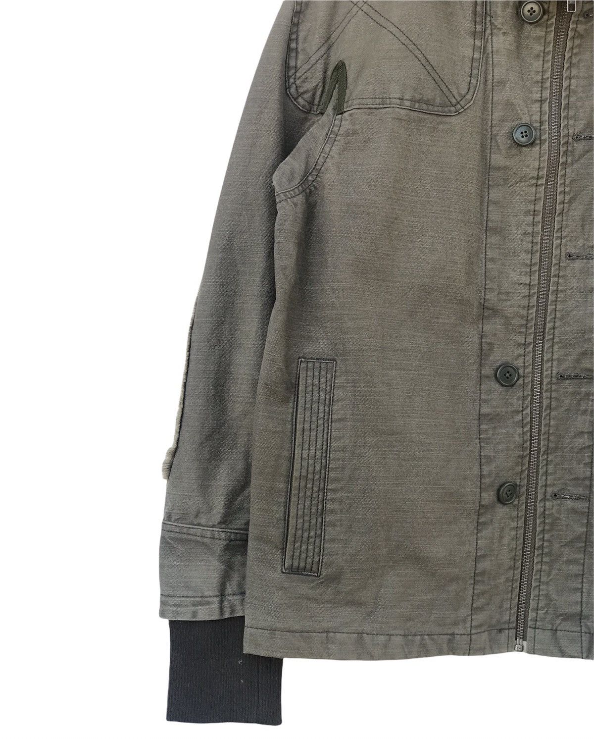 Japanese Brand Jacket Zipper Double Elbow Size US M / EU 48-50 / 2 - 5 Thumbnail