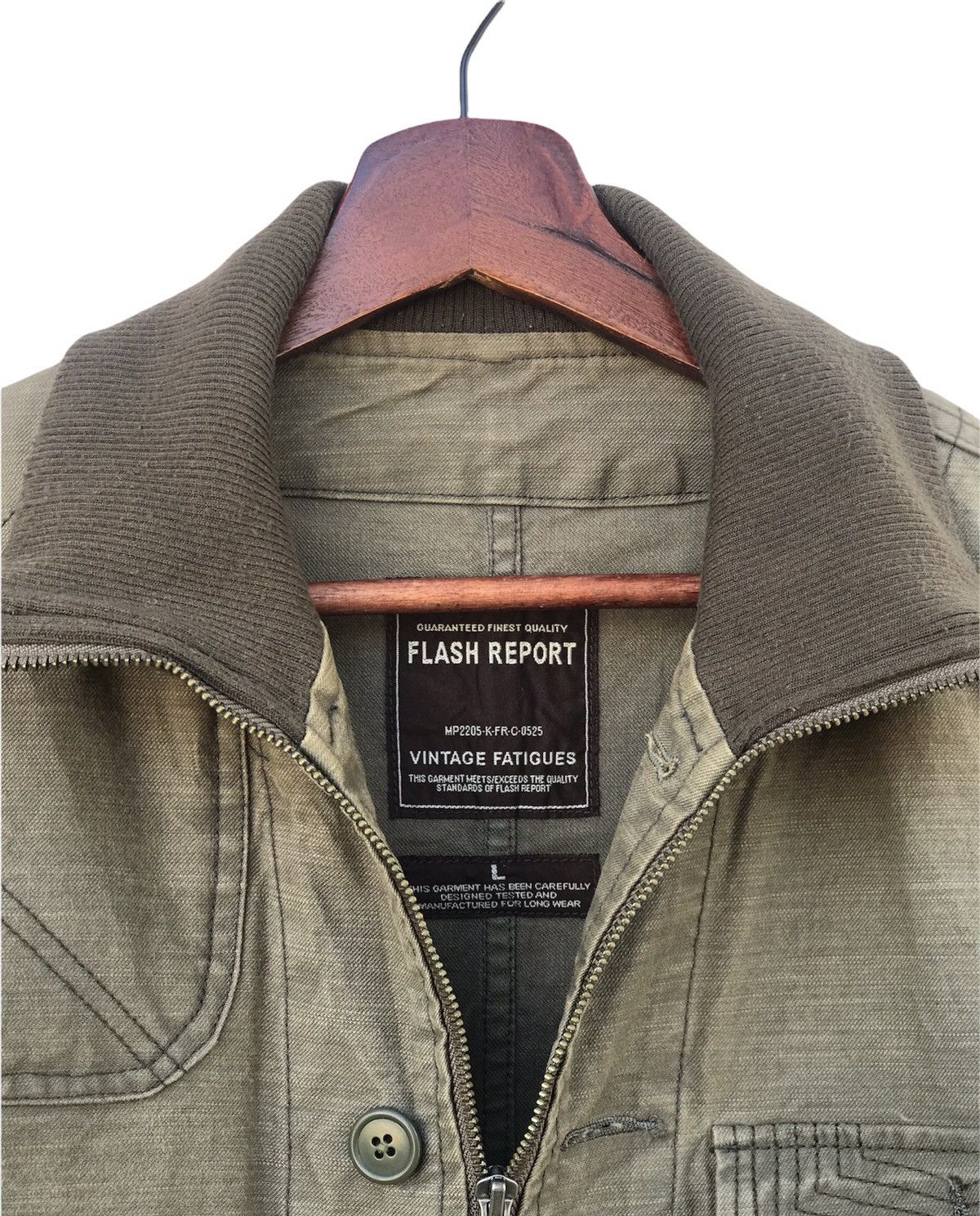 Japanese Brand Jacket Zipper Double Elbow Size US M / EU 48-50 / 2 - 4 Thumbnail