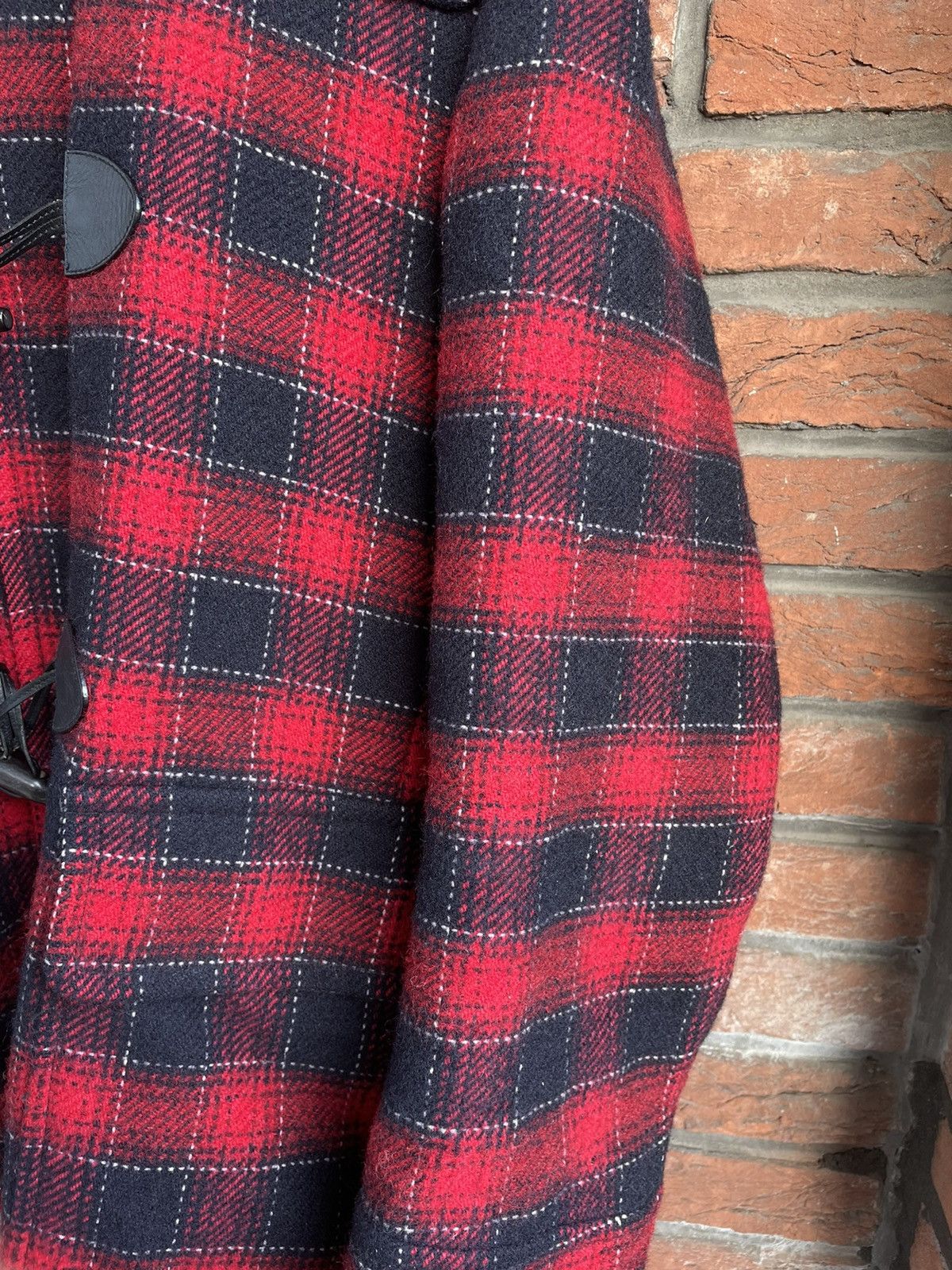 Prada Red Tartan Plaid Wool Jacket Size US L / EU 52-54 / 3 - 5 Thumbnail