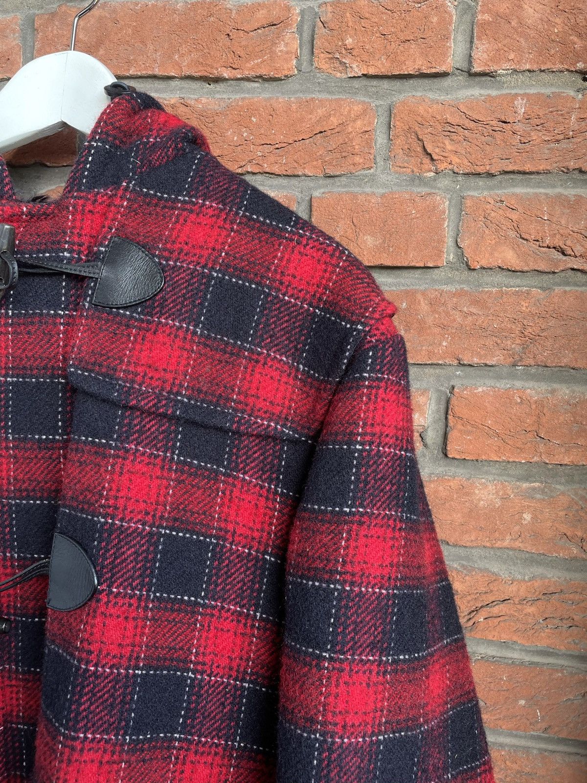 Prada Red Tartan Plaid Wool Jacket Size US L / EU 52-54 / 3 - 4 Thumbnail