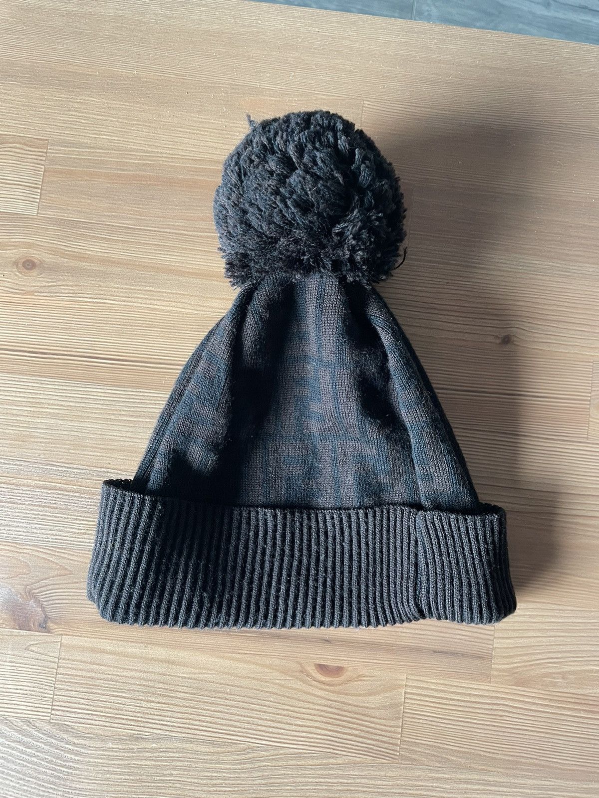 Fendi FF Zucca Monogram Pompon Beanie Size ONE SIZE - 3 Thumbnail