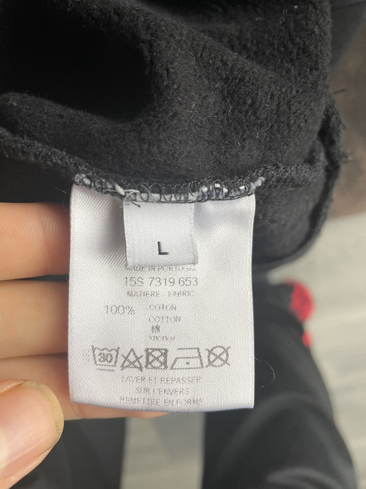 Givenchy Black Amerika Print Sweatshirt Size US L / EU 52-54 / 3 - 7 Thumbnail