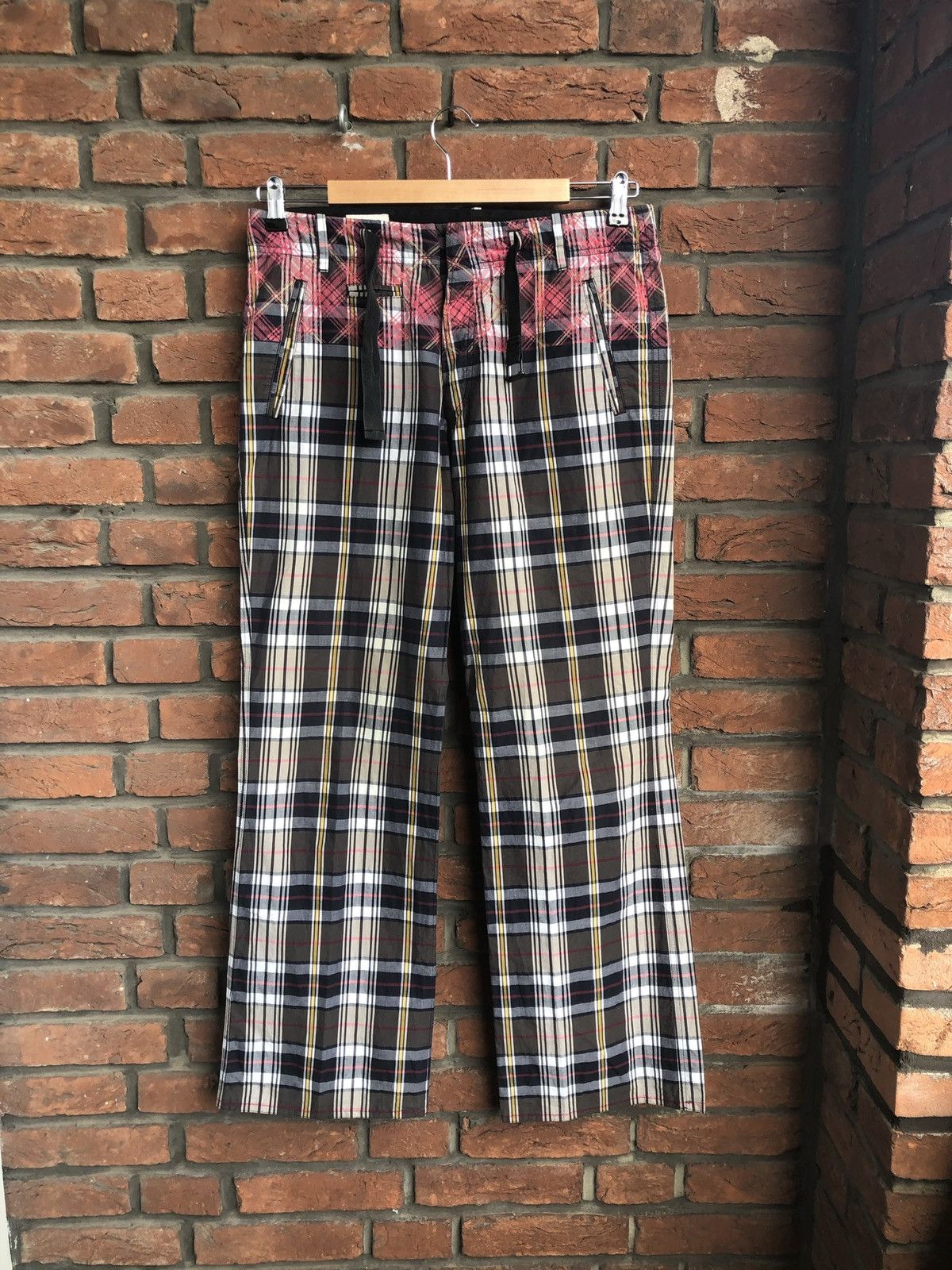 Dries Van Noten Plaid Pants Size US 32 / EU 48 - 1 Thumbnail