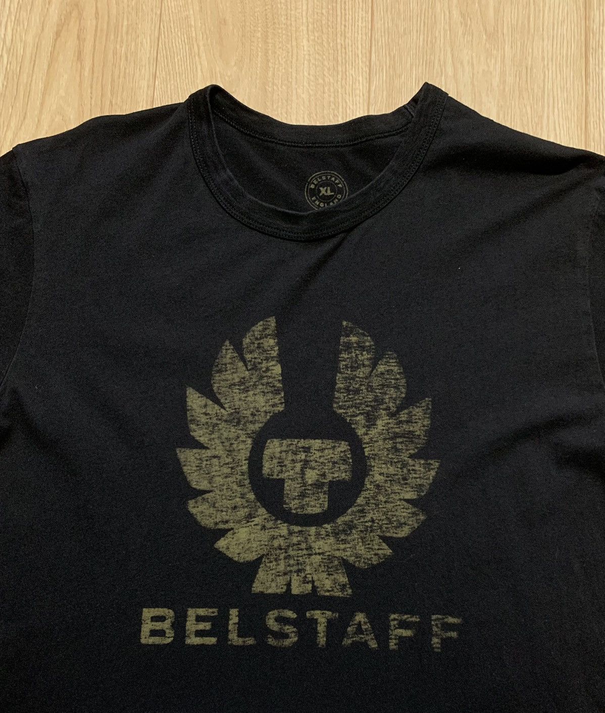 Belstaff Belstaff Big Logo T-Shirt Size US XL / EU 56 / 4 - 3 Thumbnail