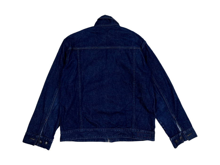 Japanese Brand Denim Jacket A.V.V Homme Zip | Grailed