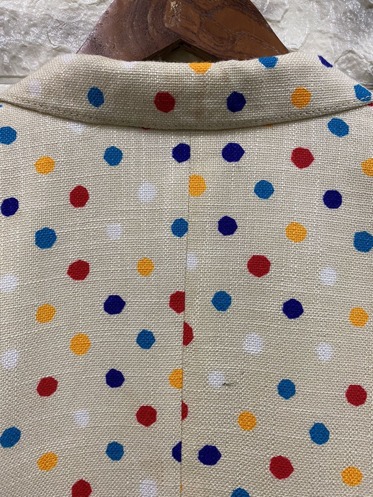 Japanese Brand × Yves Saint Laurent Lapine YSL Print polcadot Jacket Size XS / US 0-2 / IT 36-38 - 9 Thumbnail