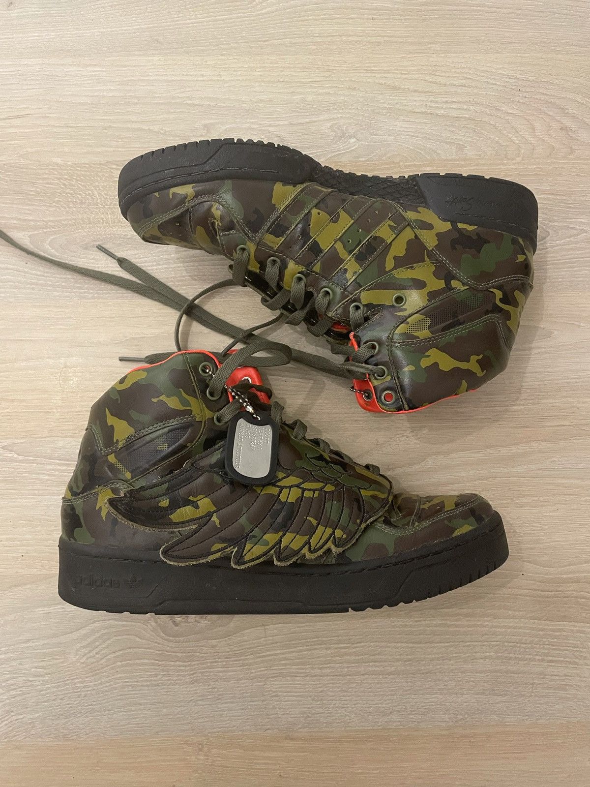 Adidas Jeremy Scott JS Wings Camo Grailed