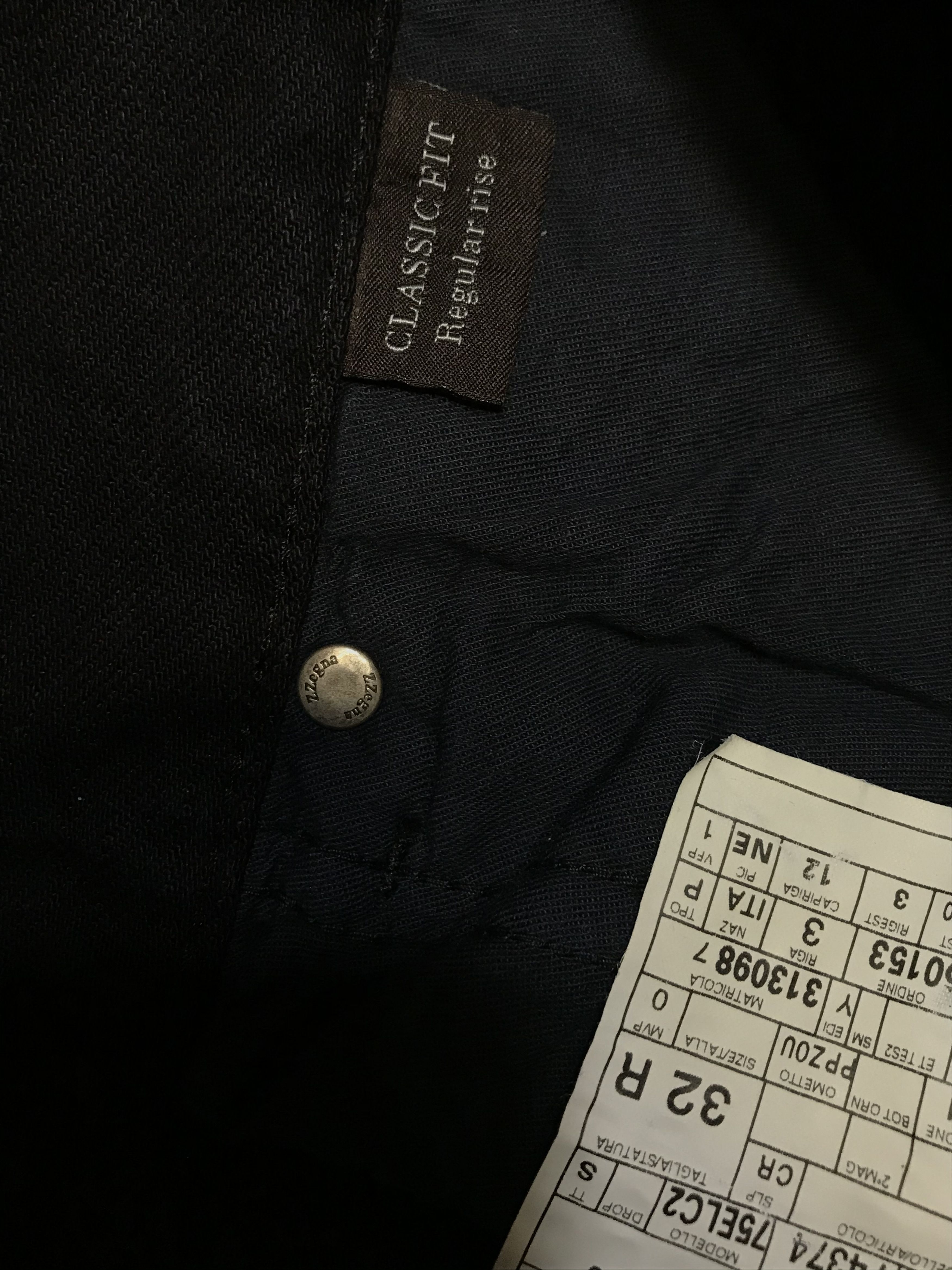Ermenegildo Zegna Z Zegna Classic Fit Jeans Size US 32 / EU 48 - 12 Thumbnail
