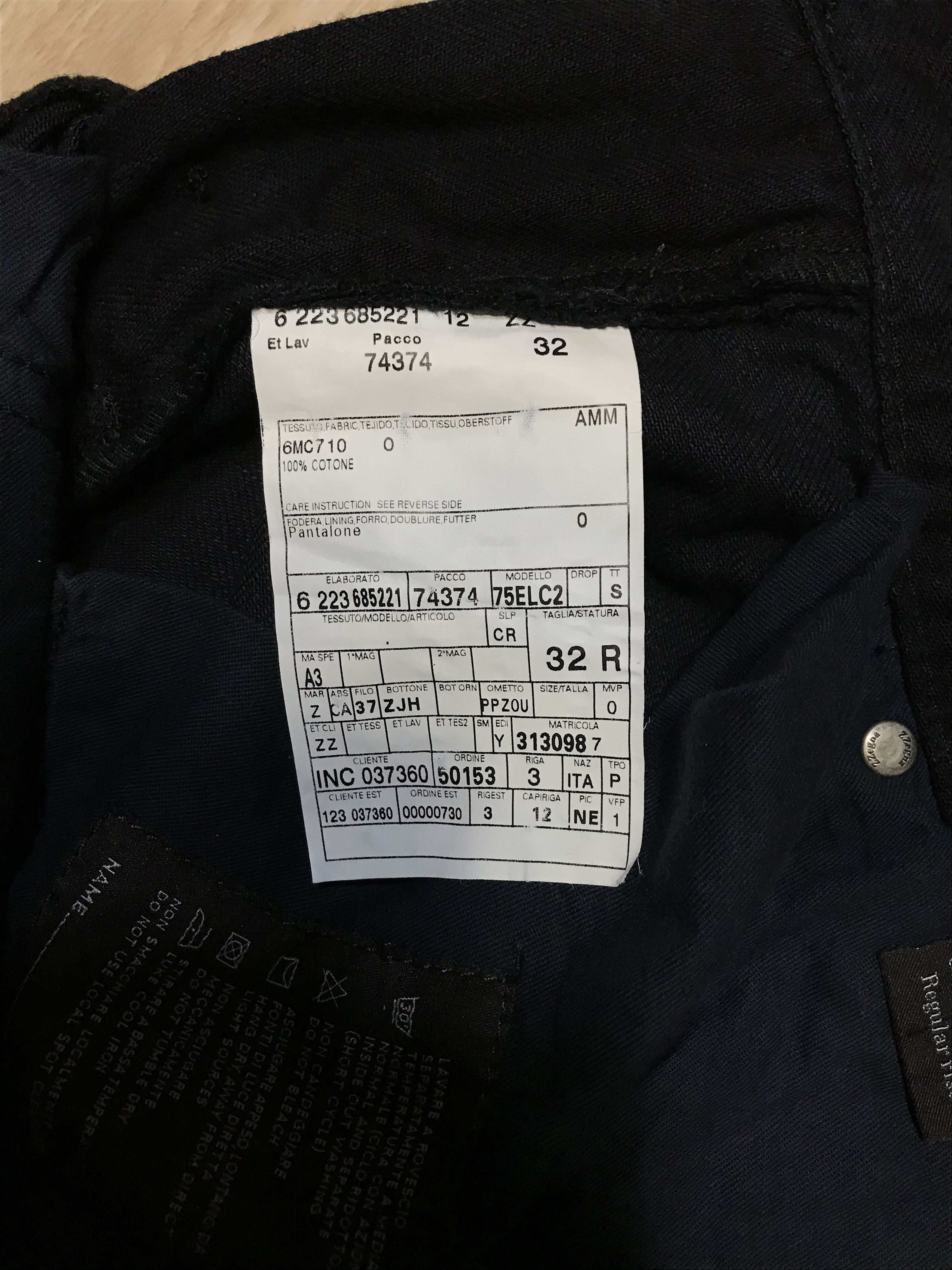 Ermenegildo Zegna Z Zegna Classic Fit Jeans Size US 32 / EU 48 - 15 Thumbnail