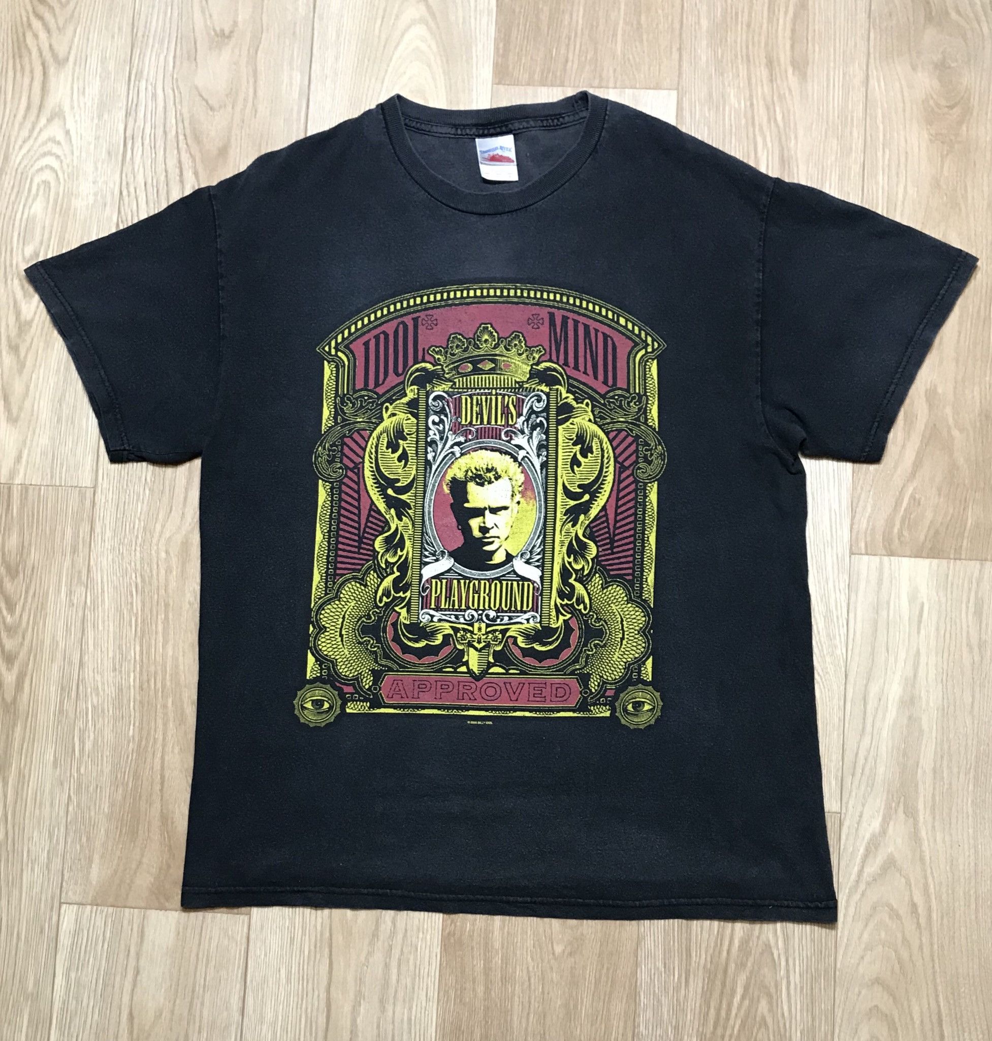 Band Tees × Vintage Vintage Billy Idol 2005 T-shirt Size US L / EU 52-54 / 3 - 1 Thumbnail
