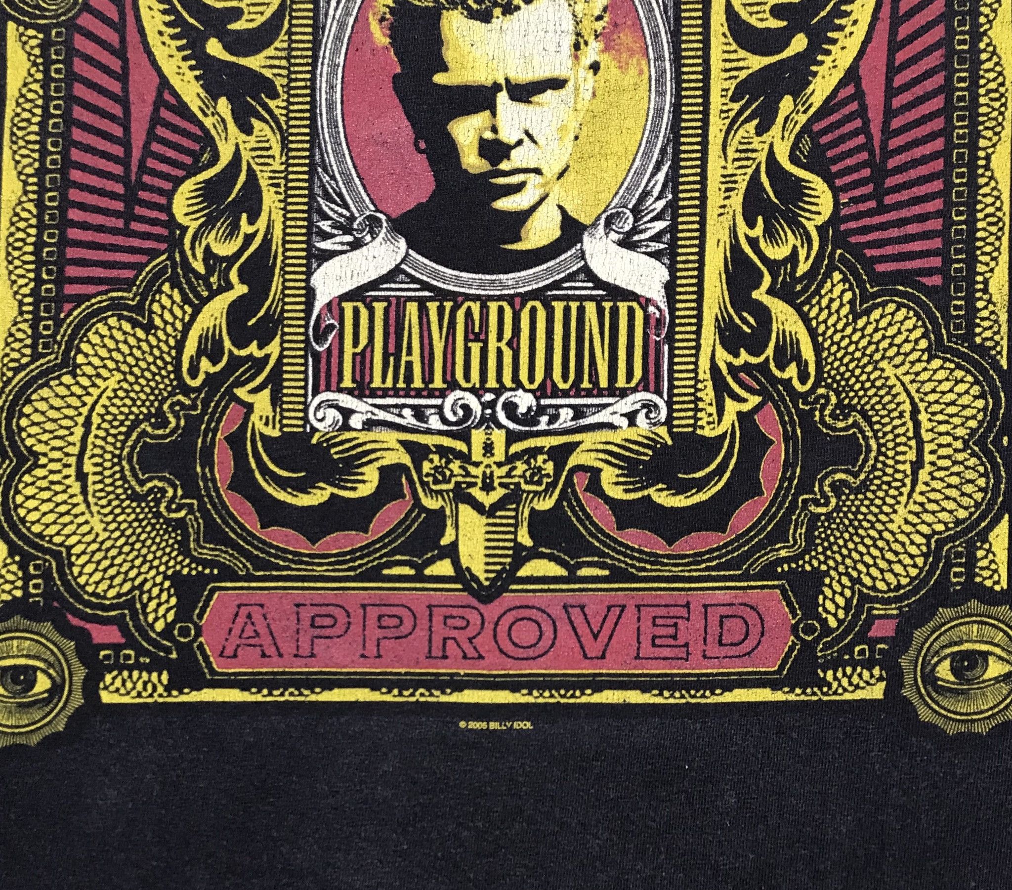 Band Tees × Vintage Vintage Billy Idol 2005 T-shirt Size US L / EU 52-54 / 3 - 4 Thumbnail