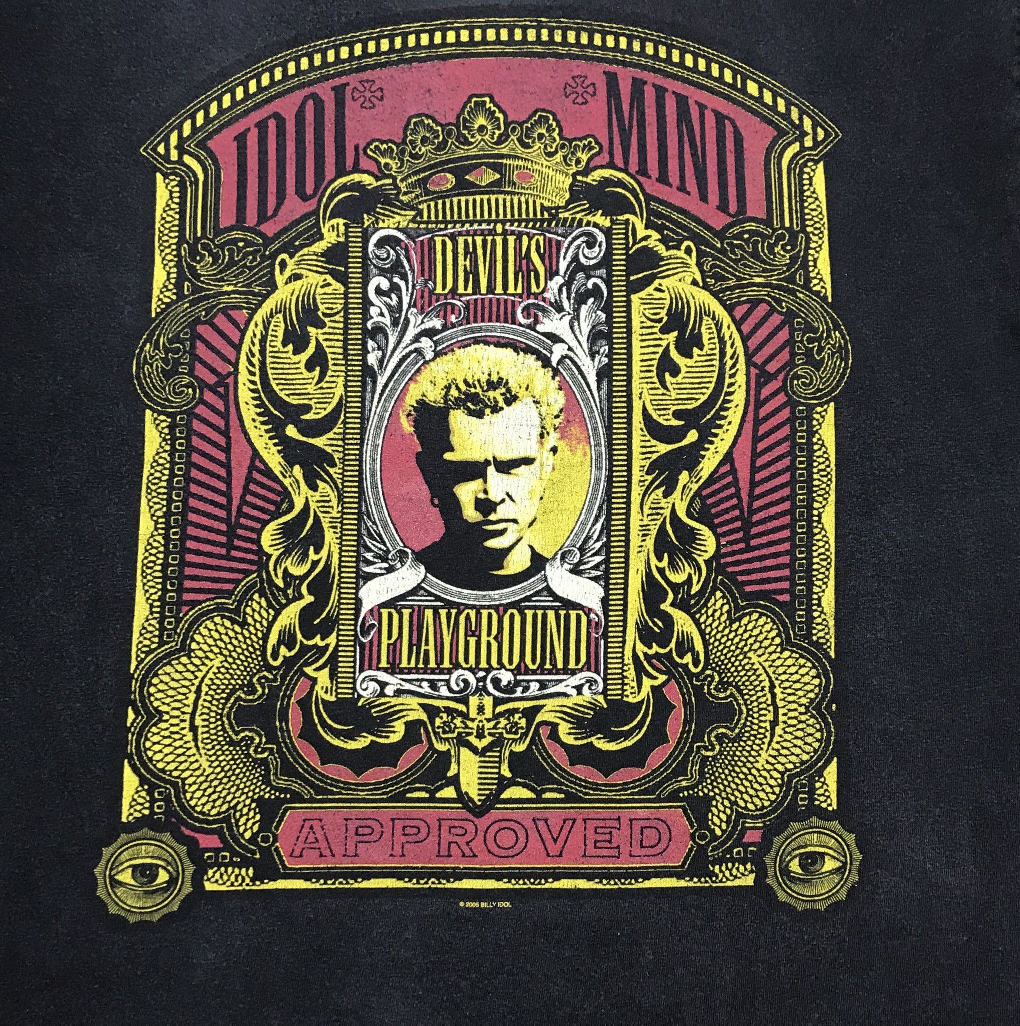 Band Tees × Vintage Vintage Billy Idol 2005 T-shirt Size US L / EU 52-54 / 3 - 2 Thumbnail